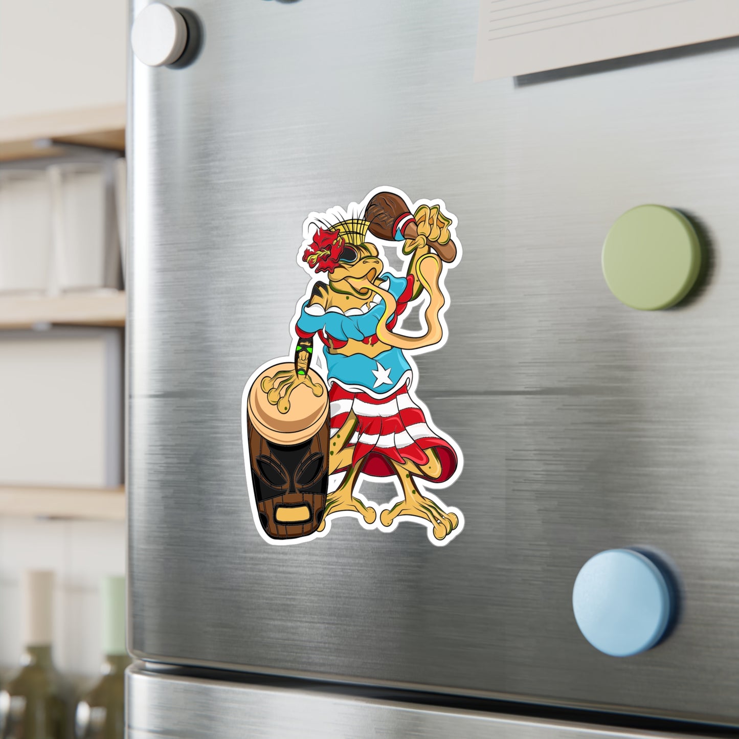 Vinyl Decal- Puerto Rican Isabela Coqui