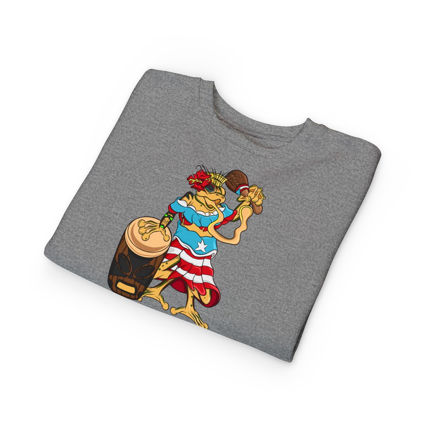 Toddler Sweatshirt - Puerto Rican Isabela Coqui Design