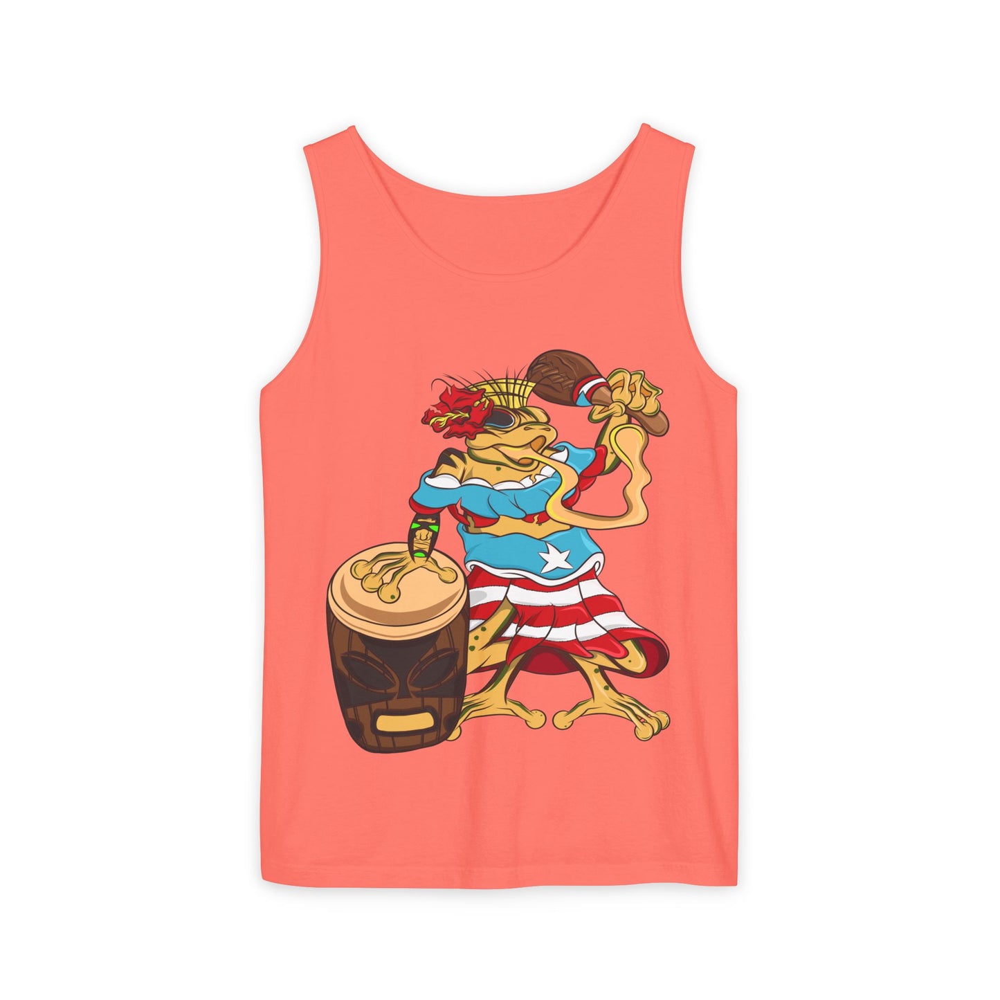 Tank Top - Puerto Rican Isabela Coqui Print