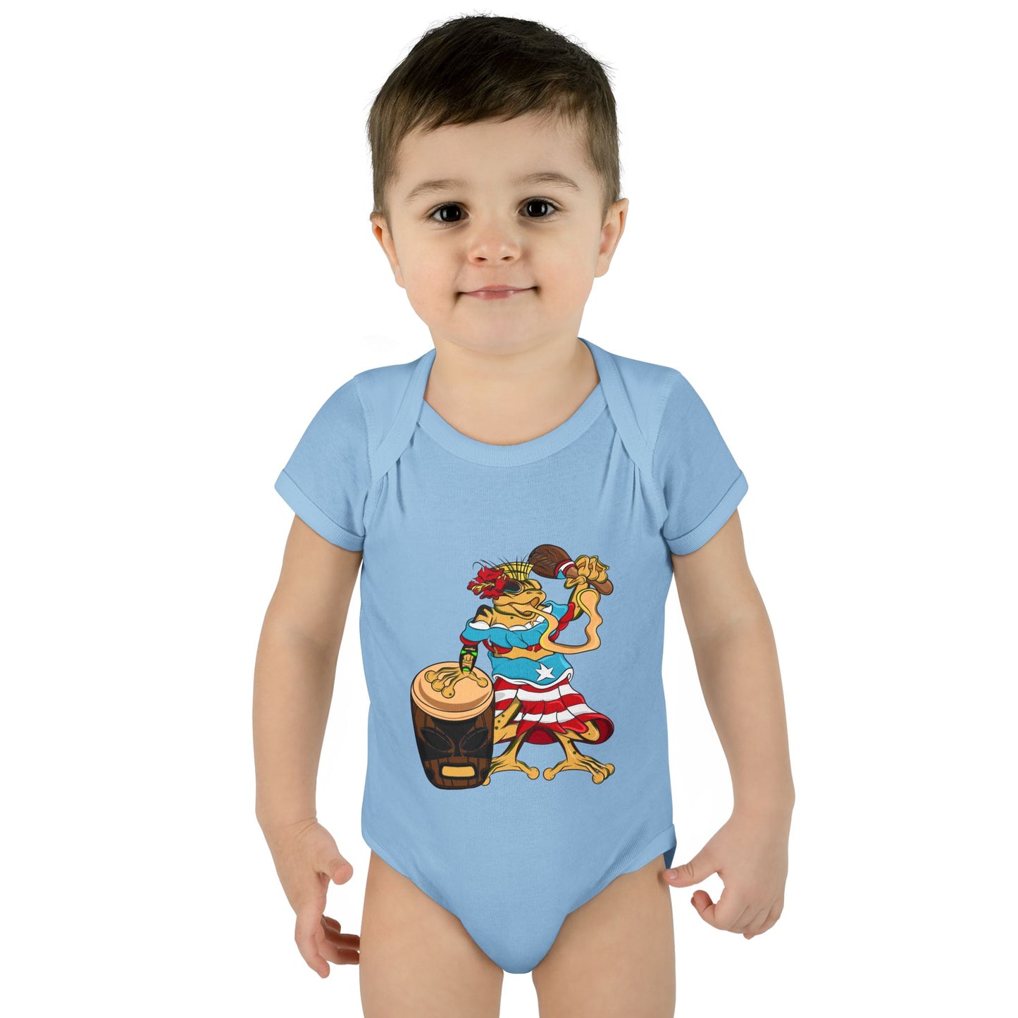 Infant Bodysuit - Puerto Rican Isabela Coqui