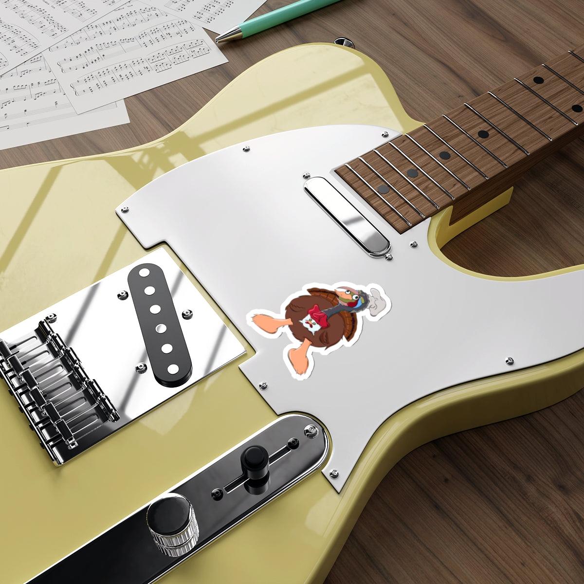 TurDucken Monster Die-Cut Stickers