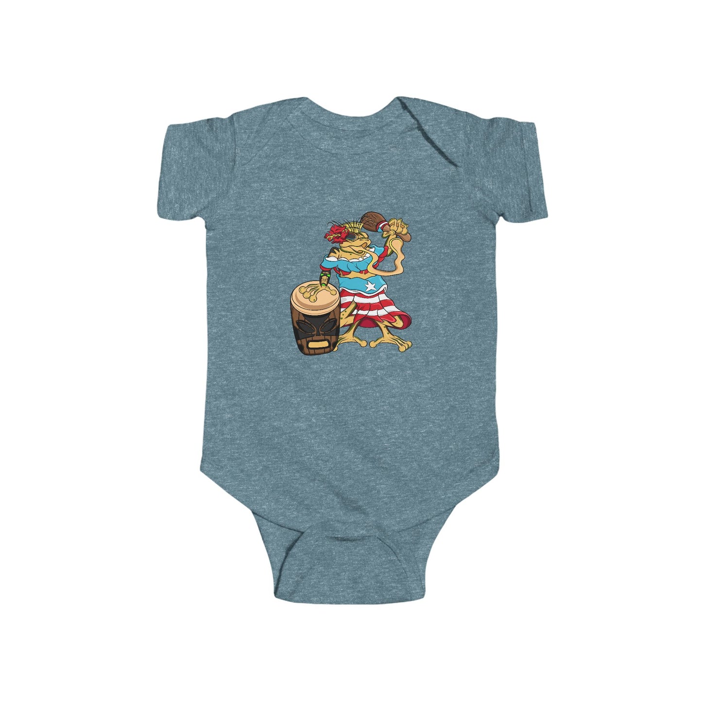 Infant Jersey Bodysuit - Puerto Rican Isabela Coqui