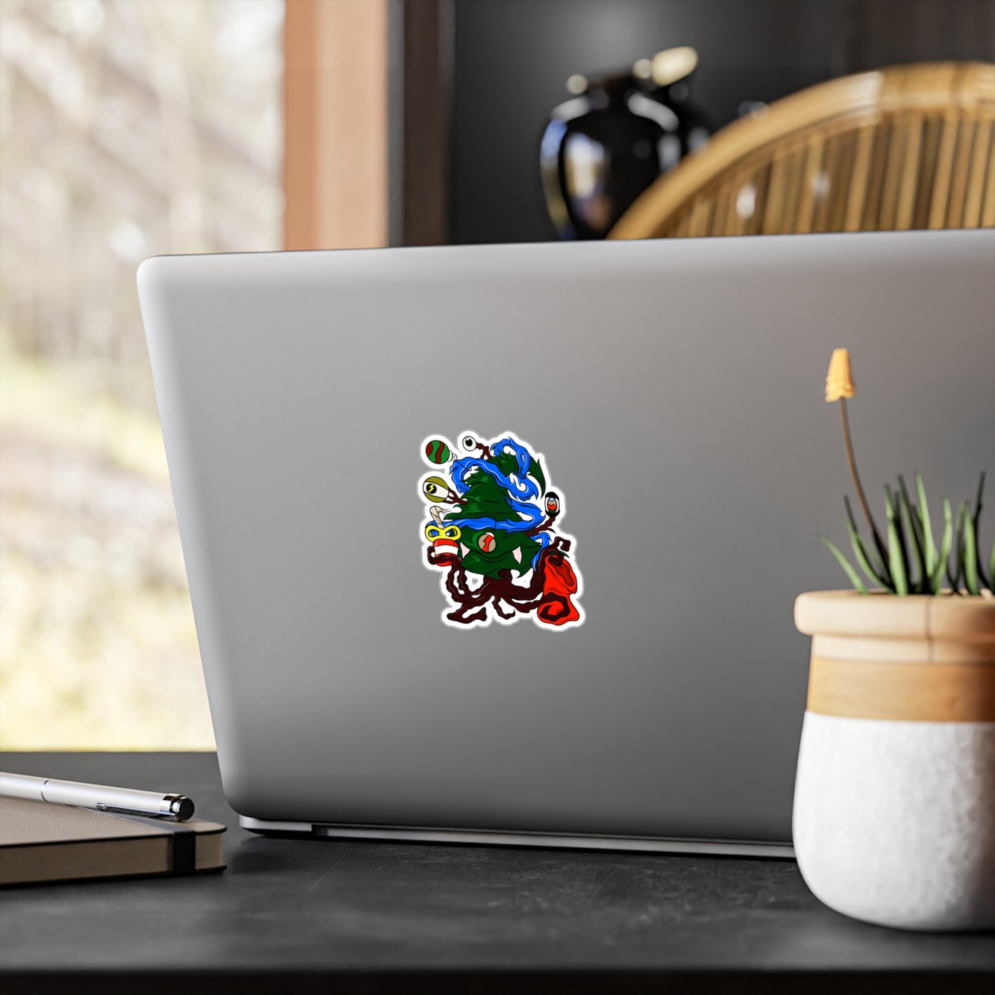 Vinyl Decals - Christmas Tree Treant Decals