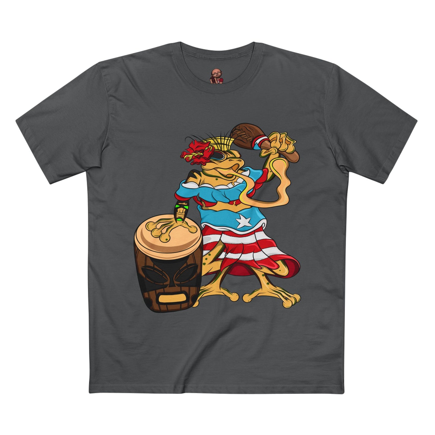 Mens Staple Tee Shirt - Puerto Rican Isabela Coqui