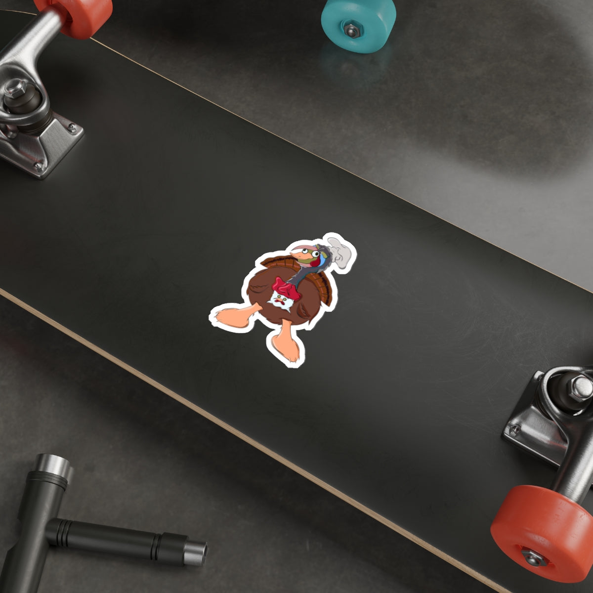 TurDucken Monster Die-Cut Stickers