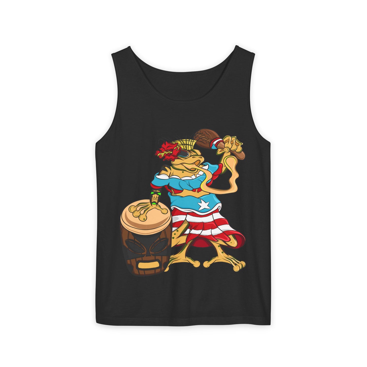 Tank Top - Puerto Rican Isabela Coqui Print