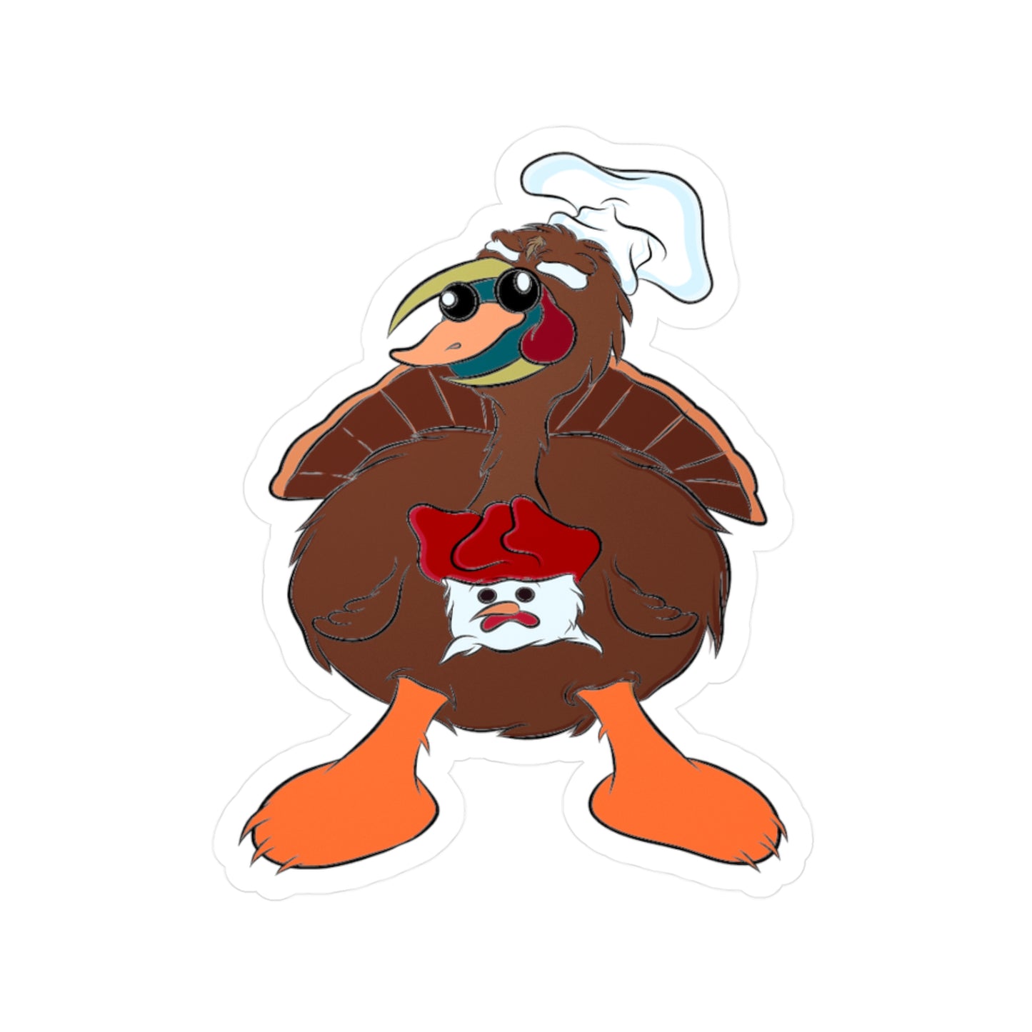 Vinyl Decals Stickers - Ted The TurDucKen