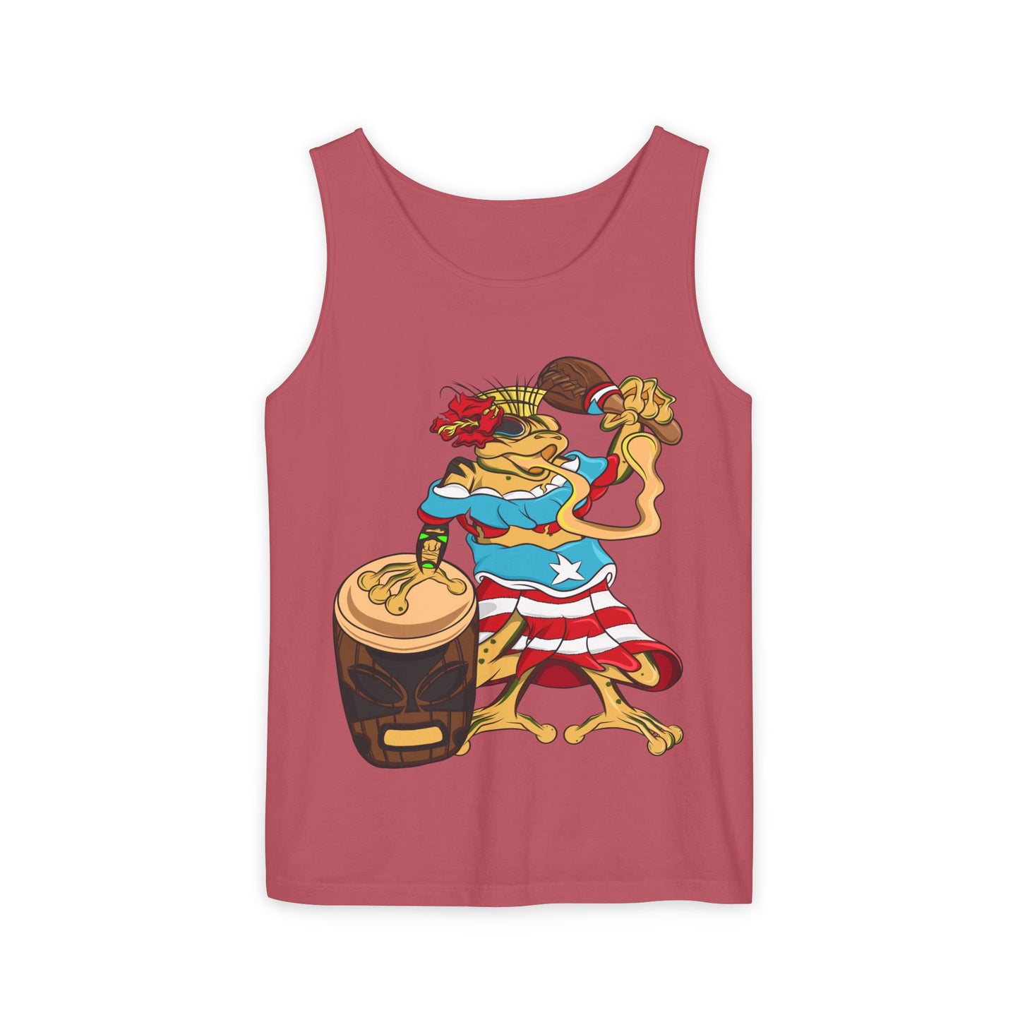 Tank Top - Puerto Rican Isabela Coqui Print
