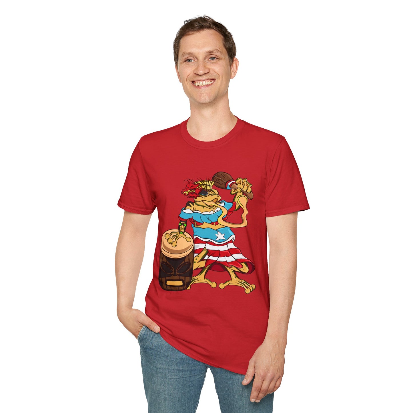 Unisex Graphic Tee Shirt - Puerto Rican Isabela Coqui