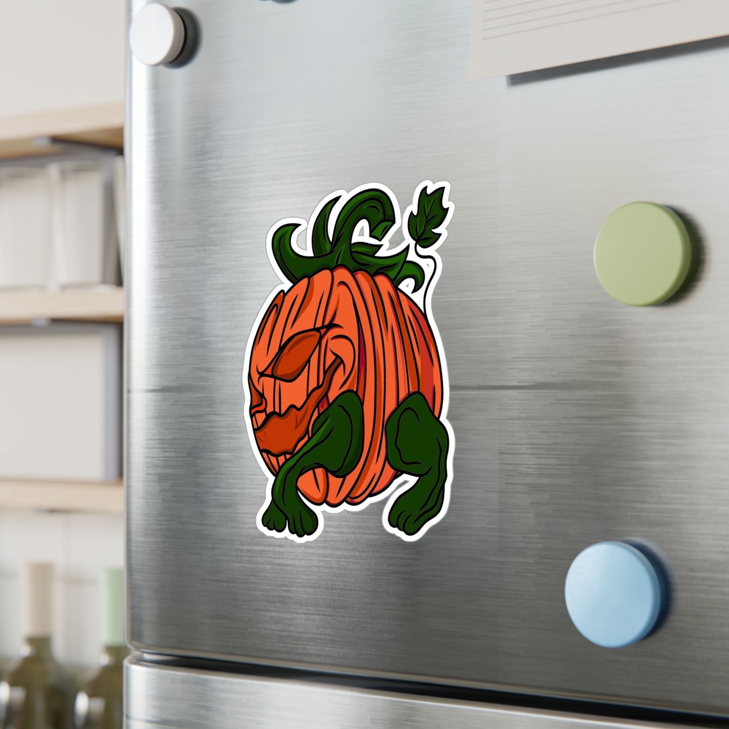 Halloween Pumpkin Hog Kiss-Cut Vinyl Decals