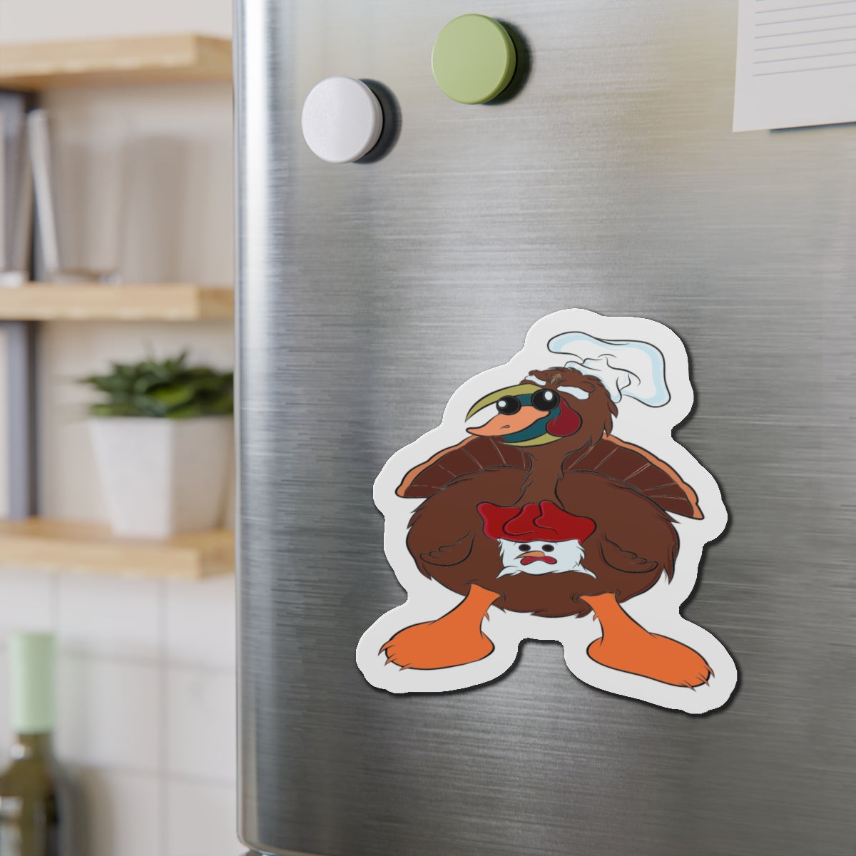Die-Cut Magnets Ted The TurDucKen