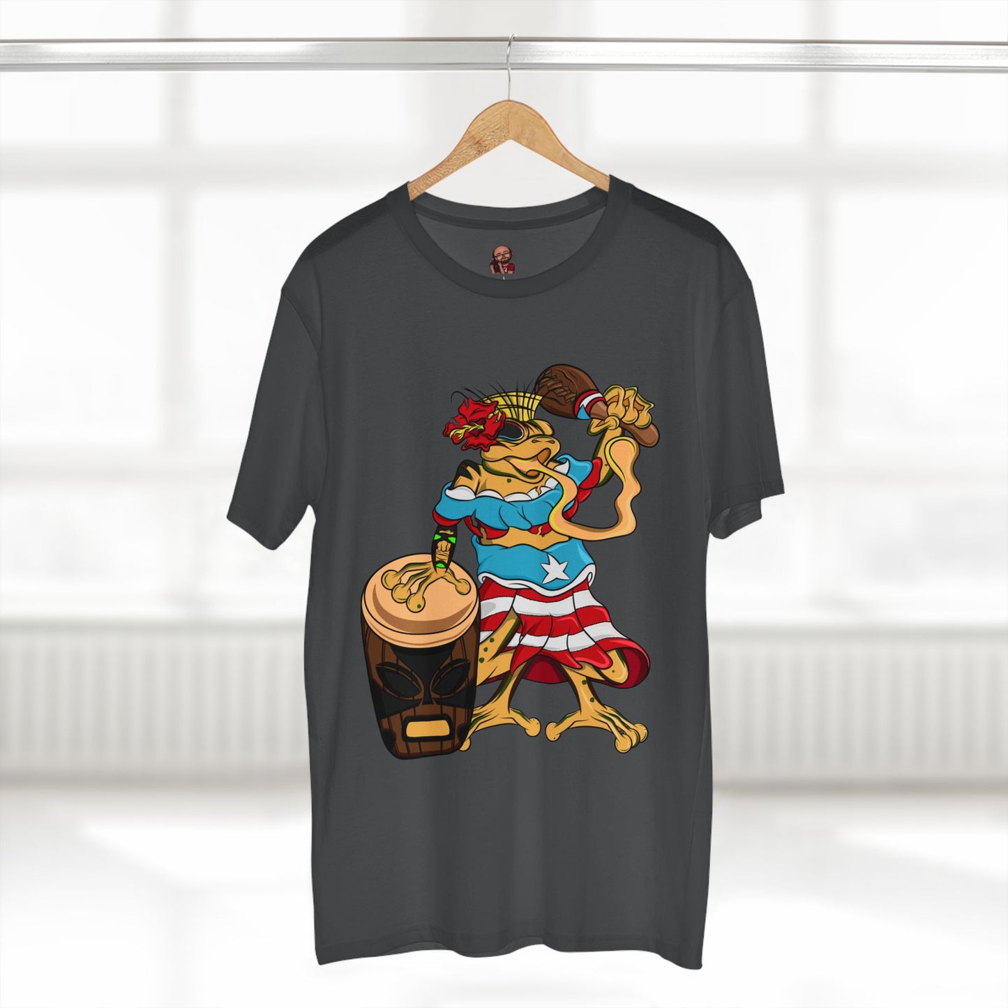 Mens Staple Tee Shirt - Puerto Rican Isabela Coqui