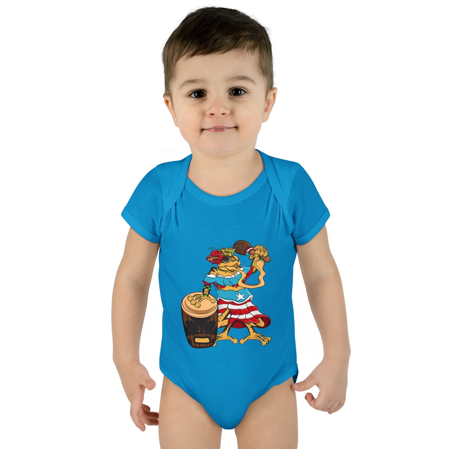 Infant Bodysuit - Puerto Rican Isabela Coqui