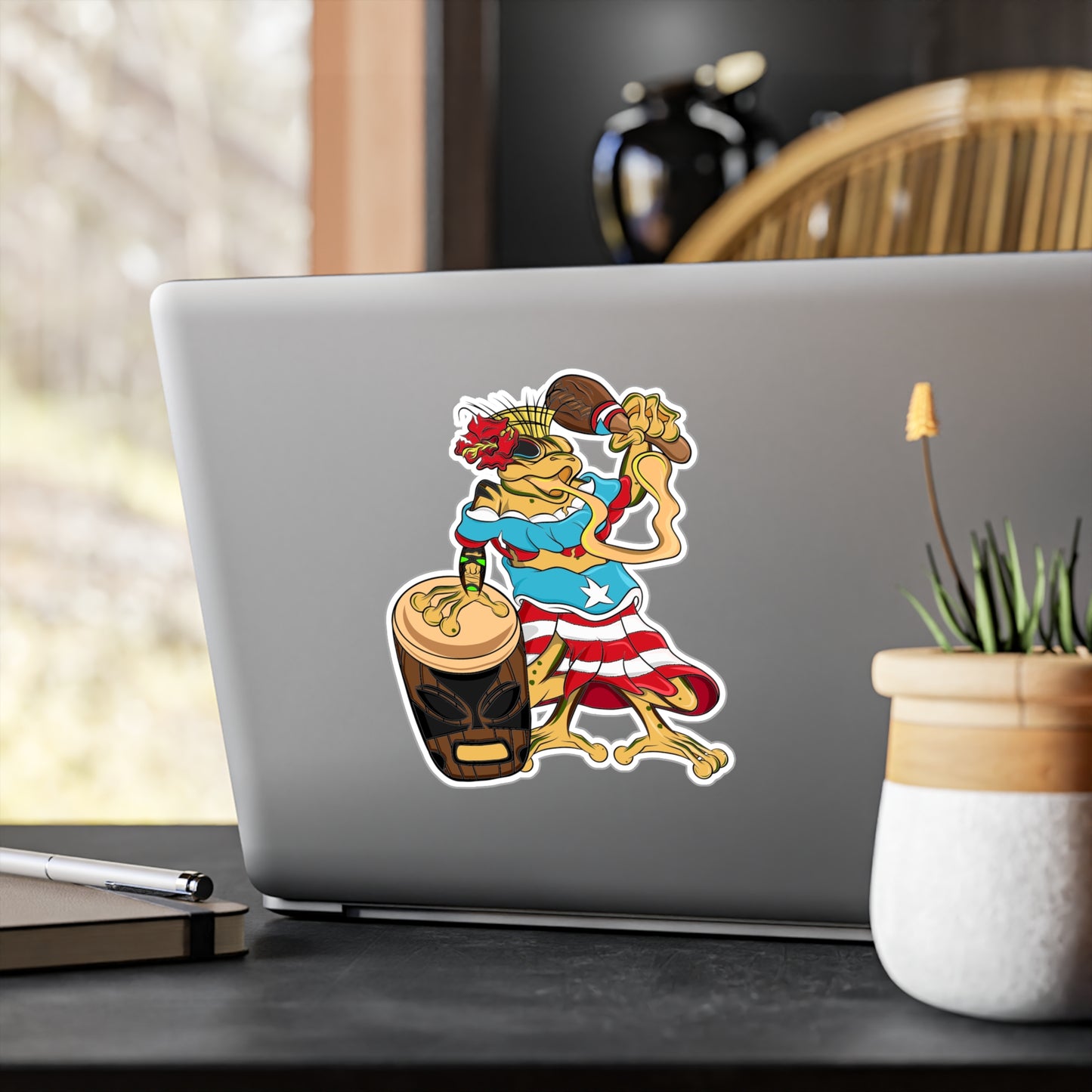 Vinyl Decal- Puerto Rican Isabela Coqui