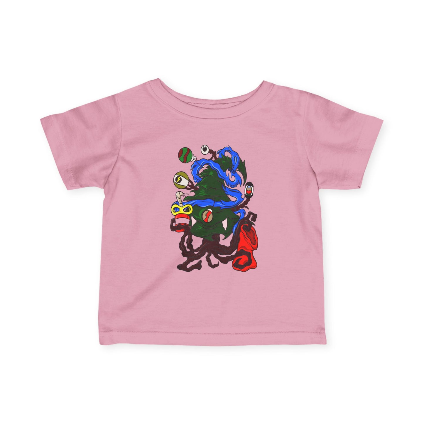 Infant Jersey Tee - Christmas Tree Boss
