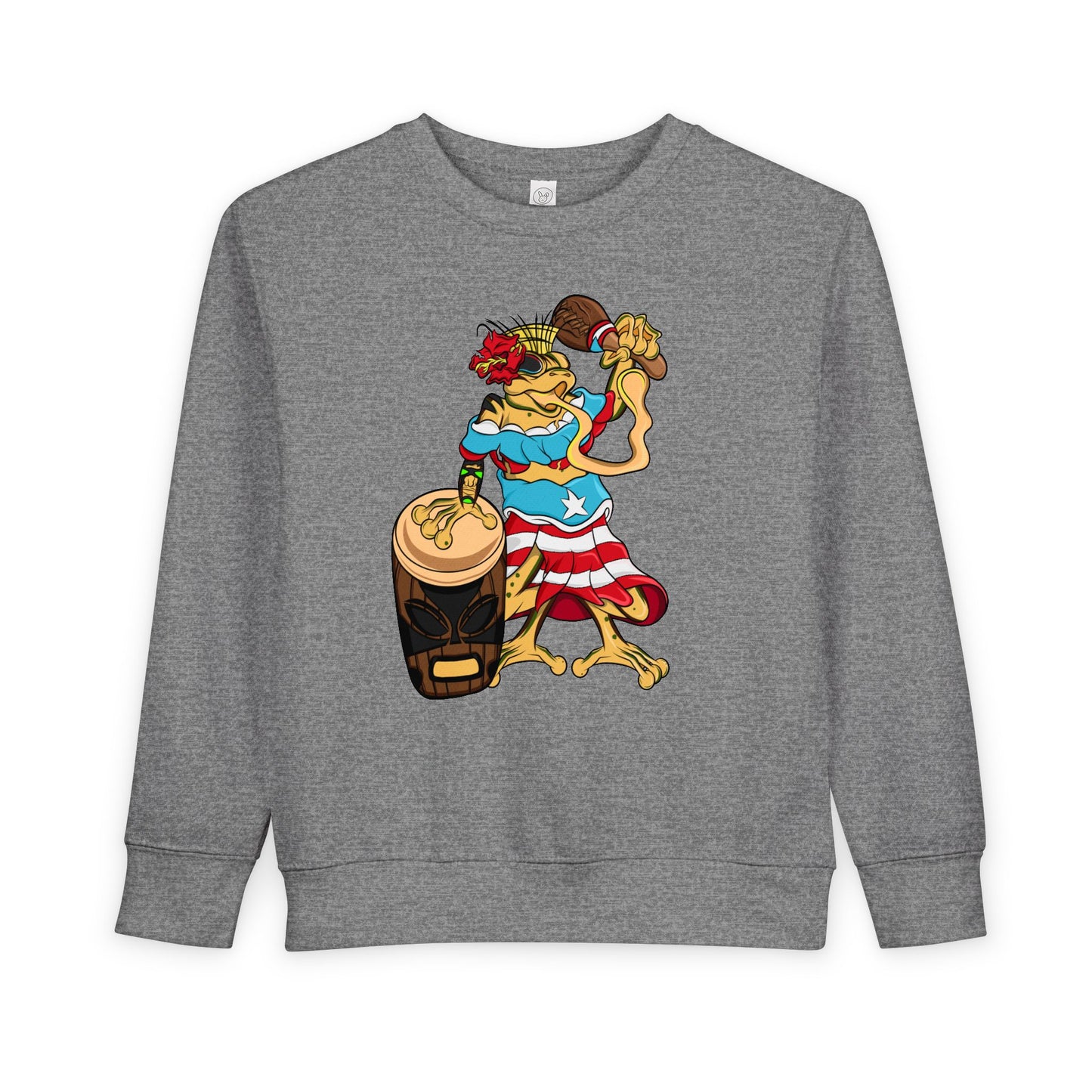 Toddler Sweatshirt - Puerto Rican Isabela Coqui Design