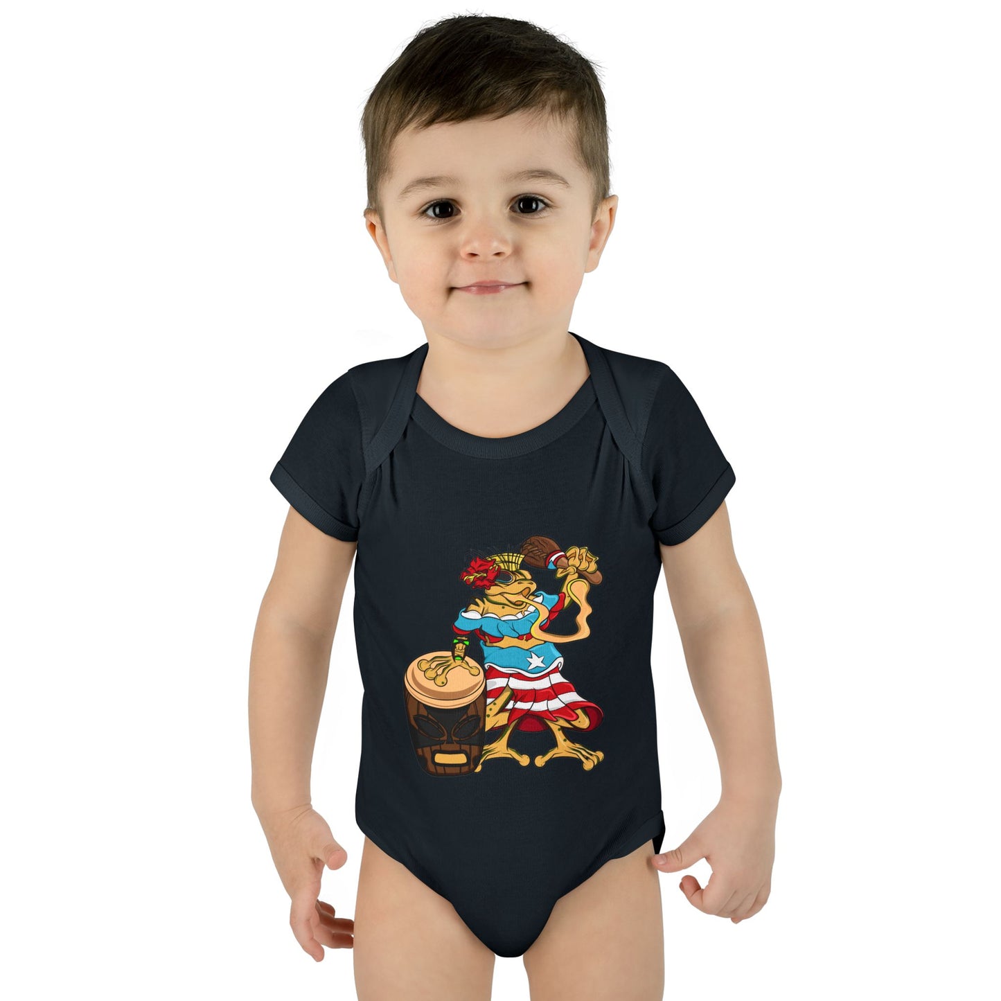 Infant Bodysuit - Puerto Rican Isabela Coqui