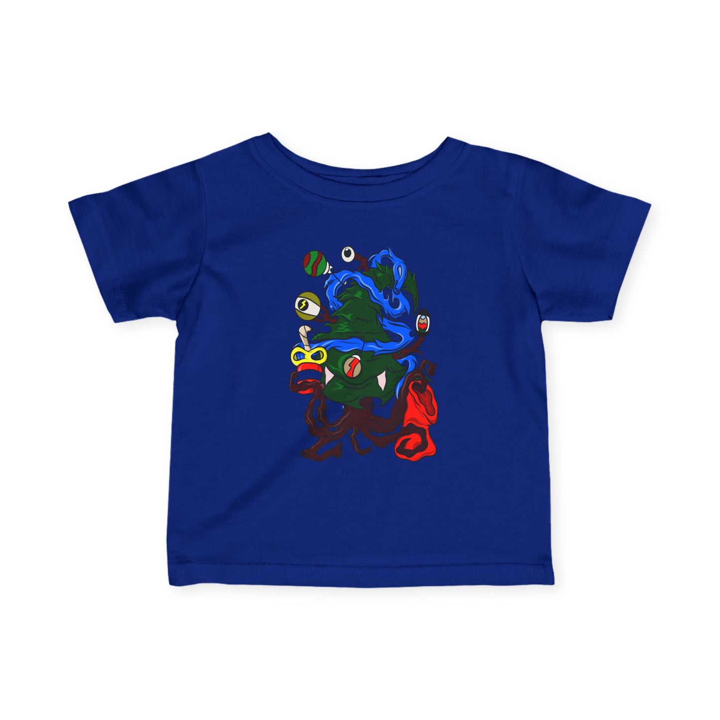 Infant Jersey Tee - Christmas Tree Boss