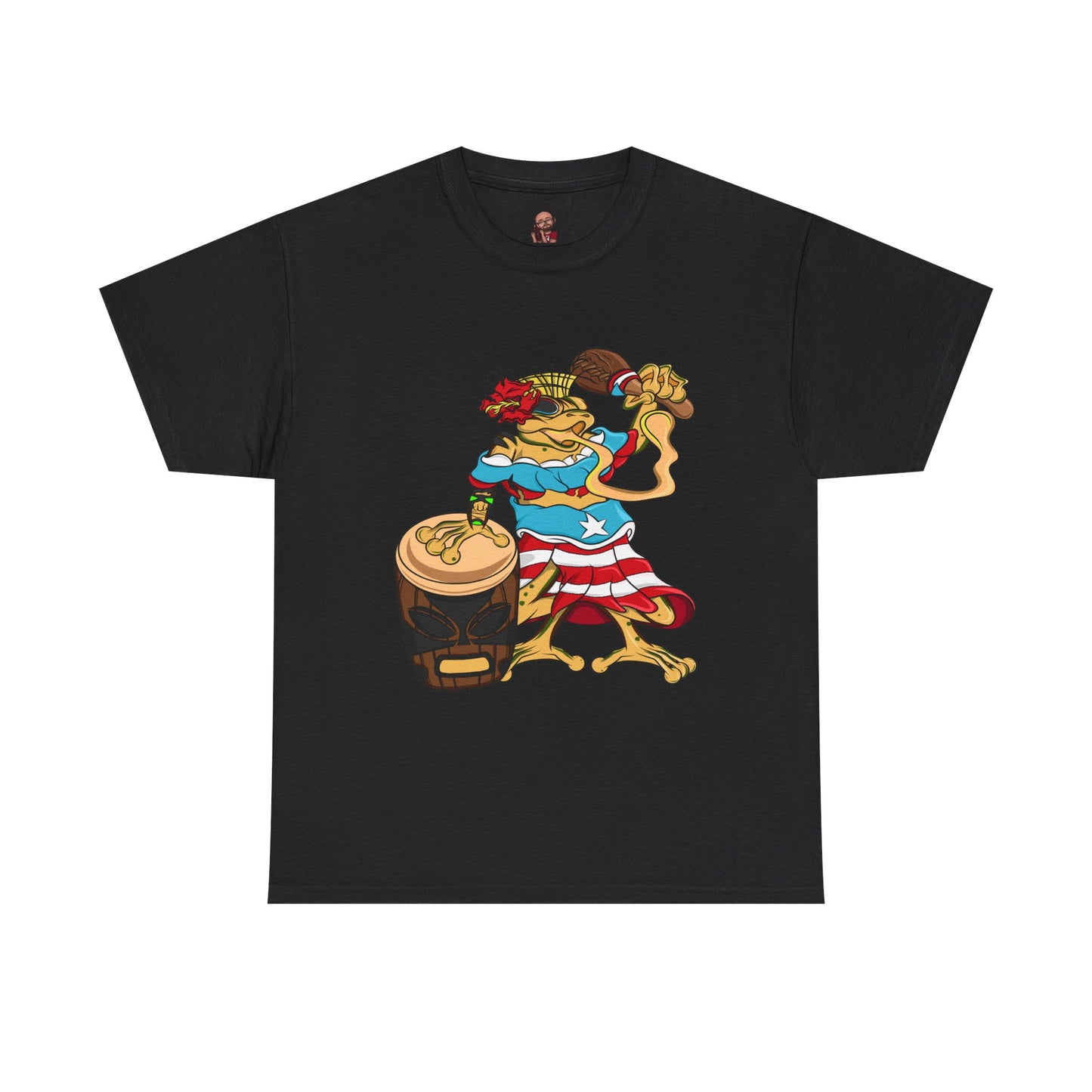 Unisex Heavy Cotton Tee - Puerto Rican Isabela Coqui