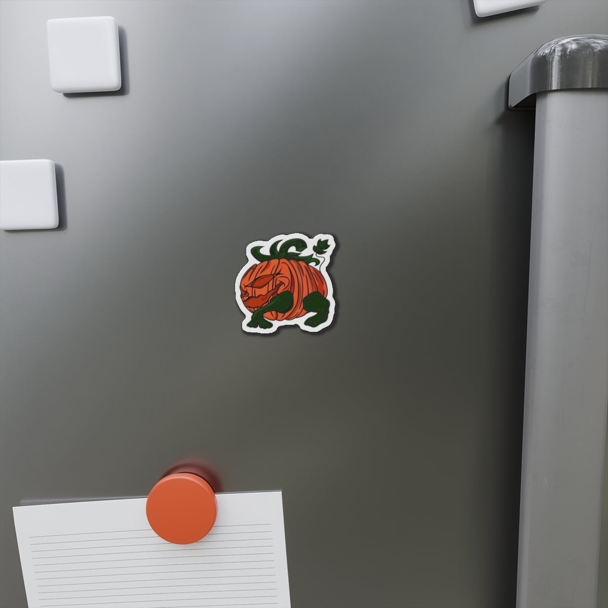 Die-Cut Magnets - Halloween Pumpkin Hog