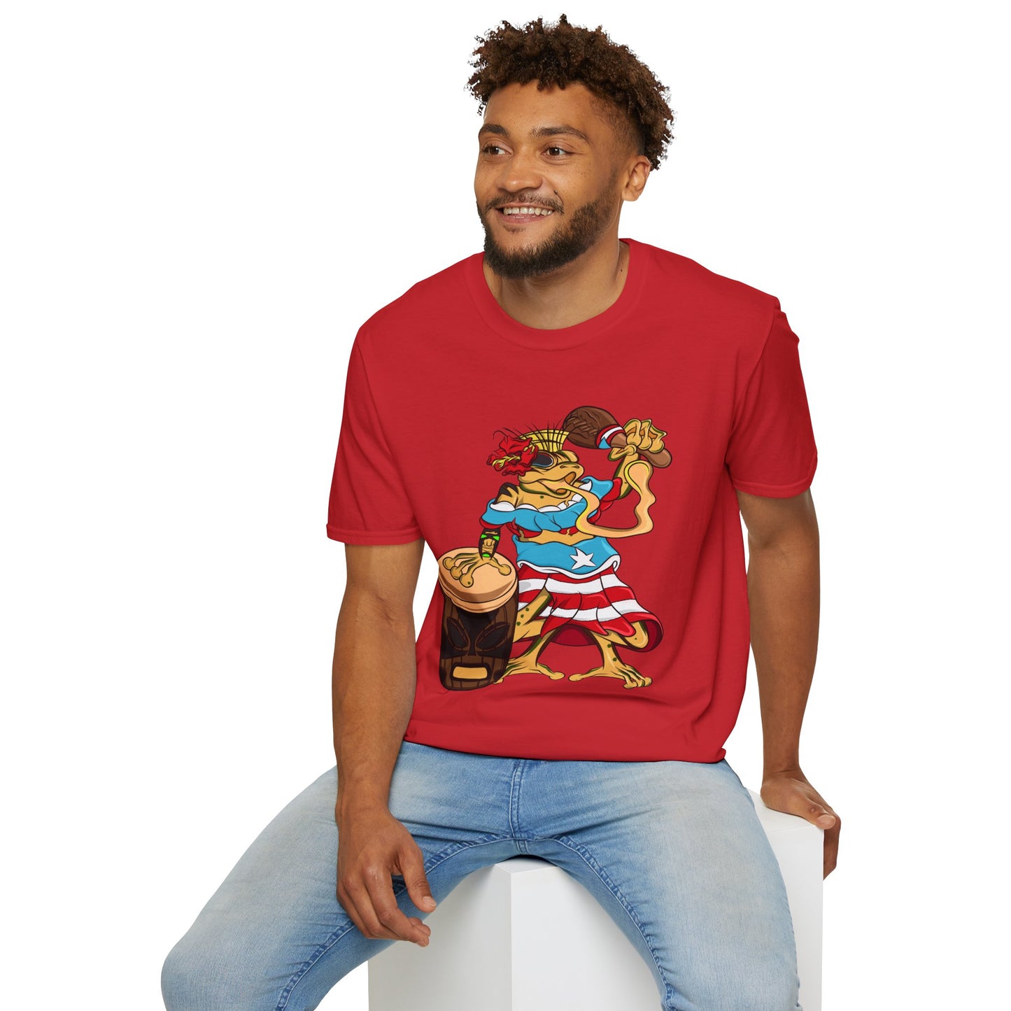 Unisex Graphic Tee Shirt - Puerto Rican Isabela Coqui
