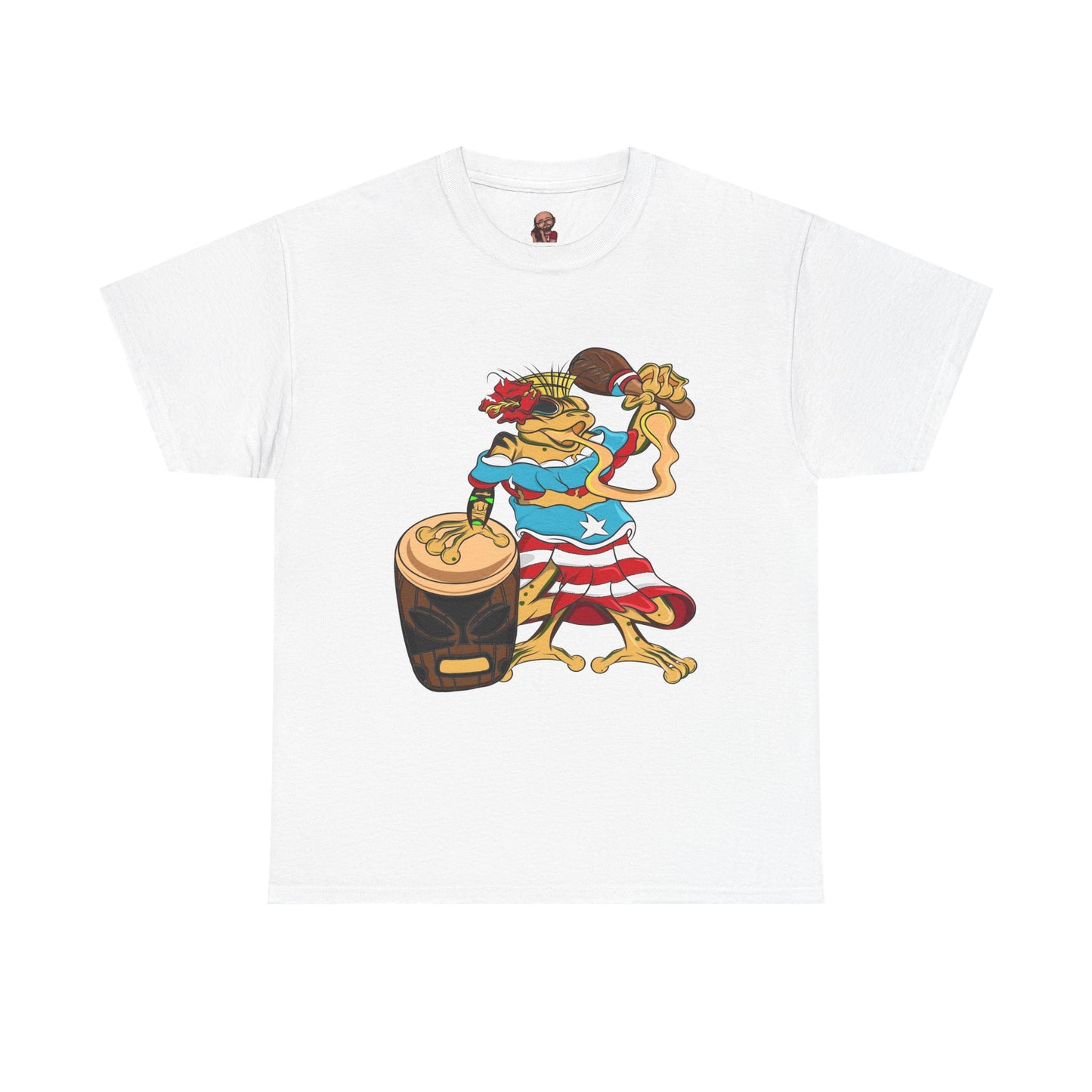 Unisex Heavy Cotton Tee - Puerto Rican Isabela Coqui