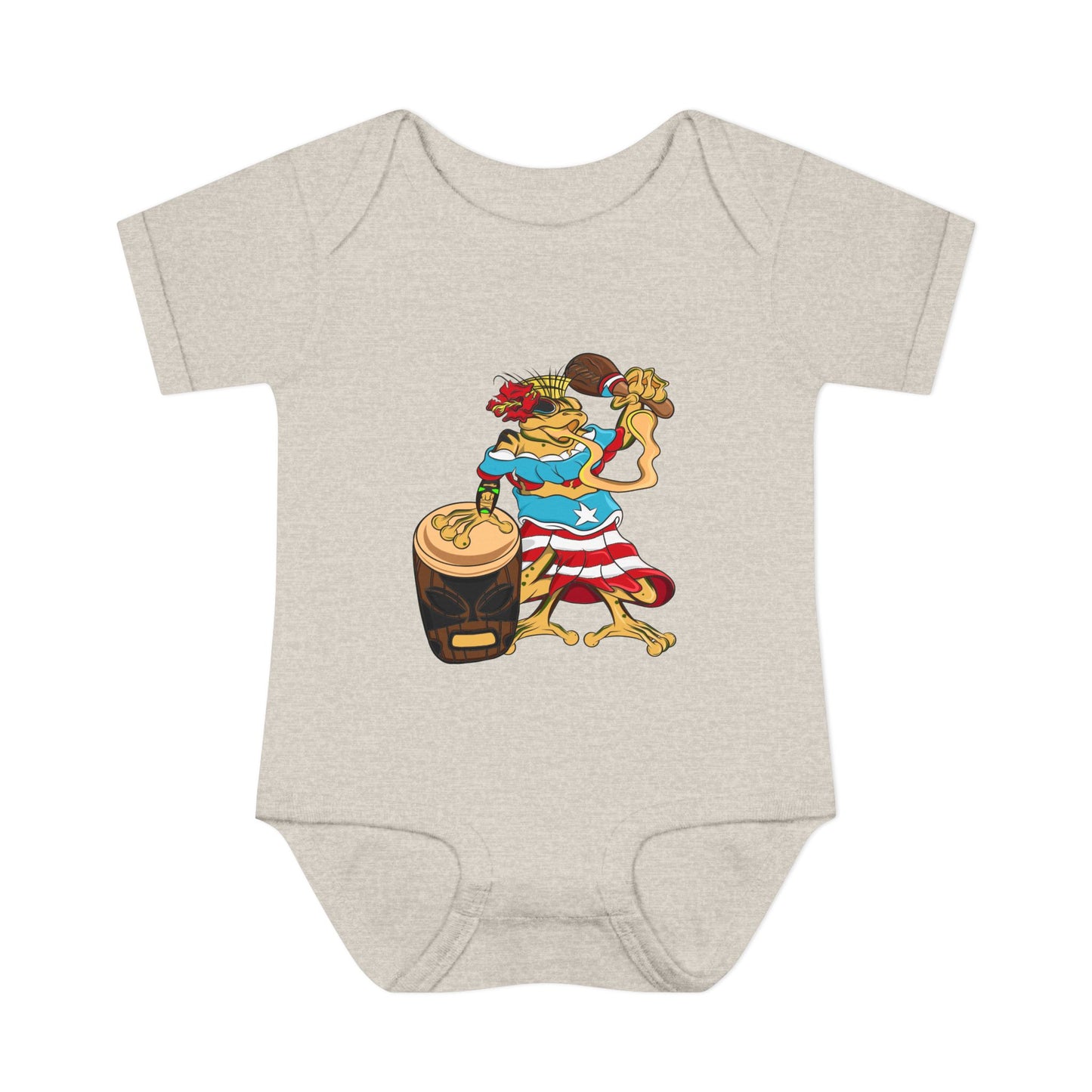 Infant Bodysuit - Puerto Rican Isabela Coqui