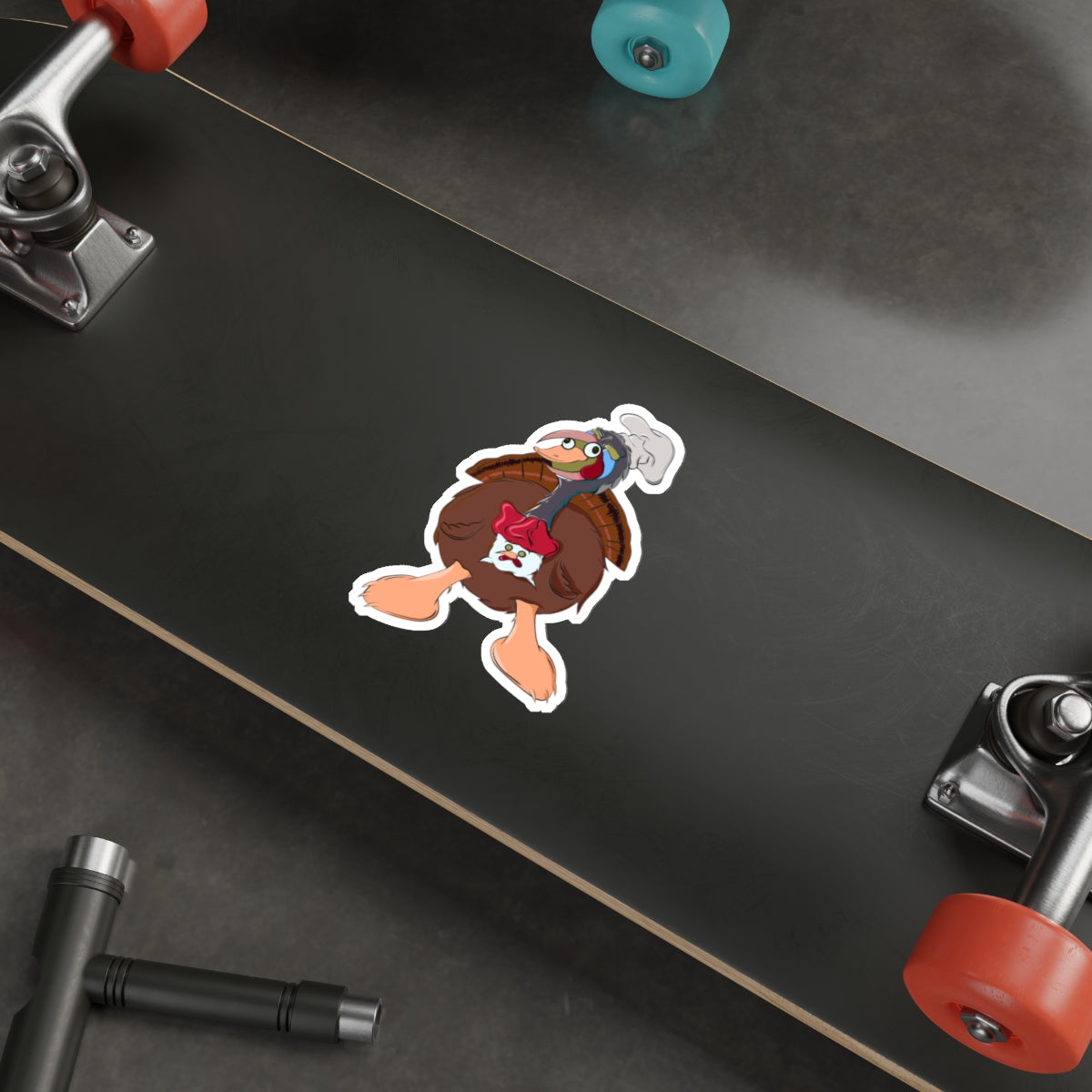 TurDucken Monster Die-Cut Stickers