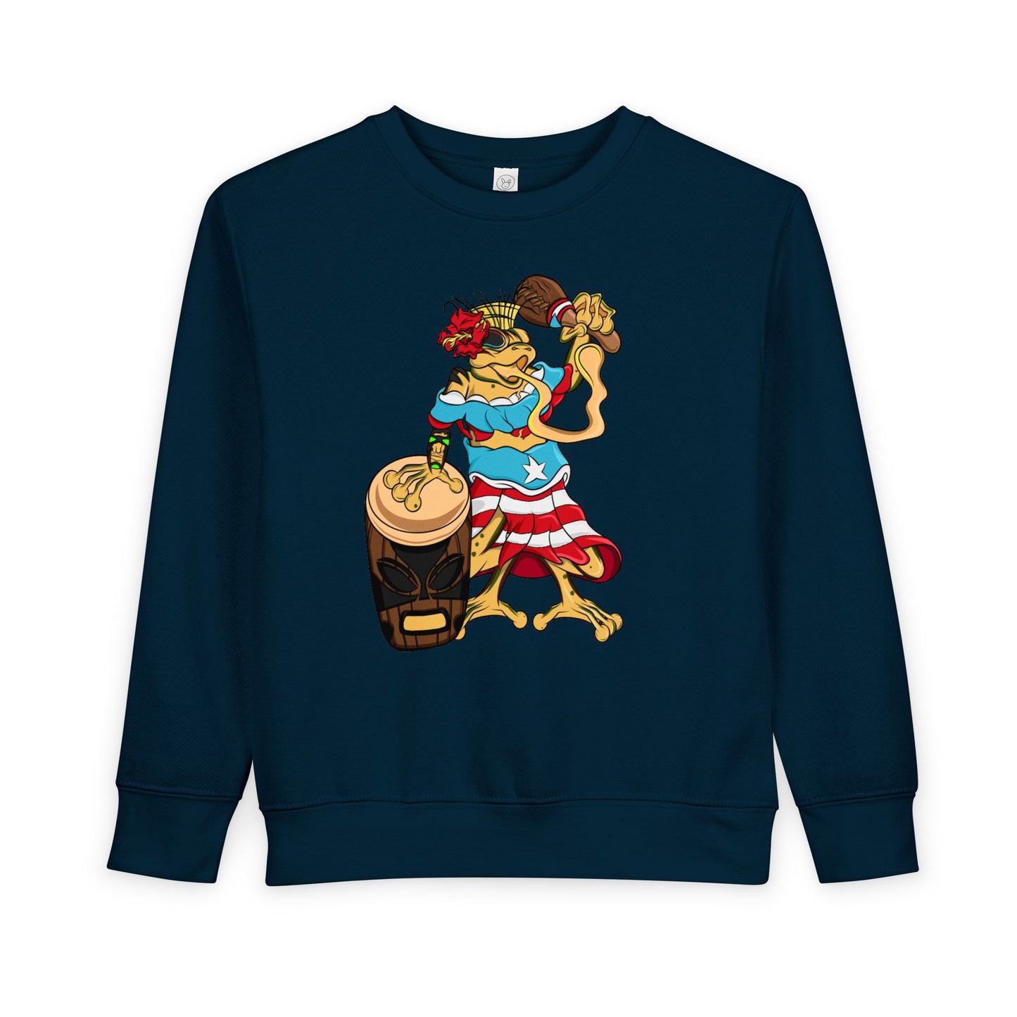 Toddler Sweatshirt - Puerto Rican Isabela Coqui Design