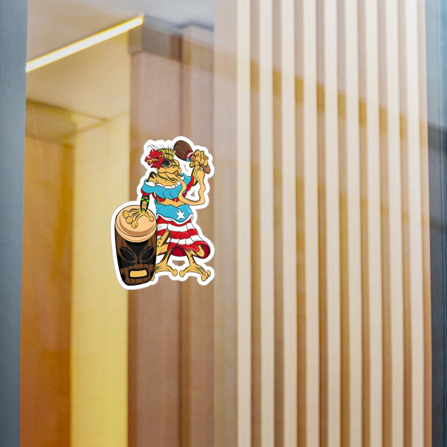 Vinyl Decal- Puerto Rican Isabela Coqui