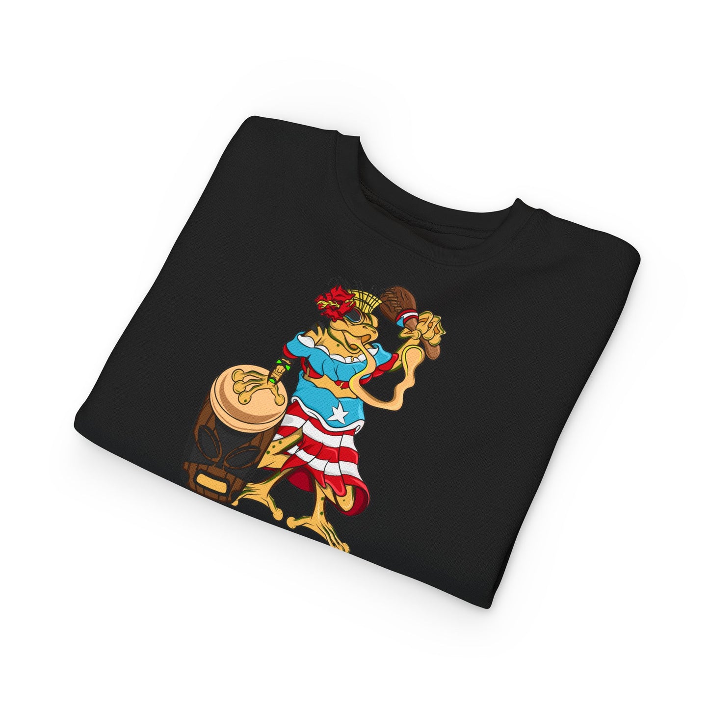 Toddler Sweatshirt - Puerto Rican Isabela Coqui Design