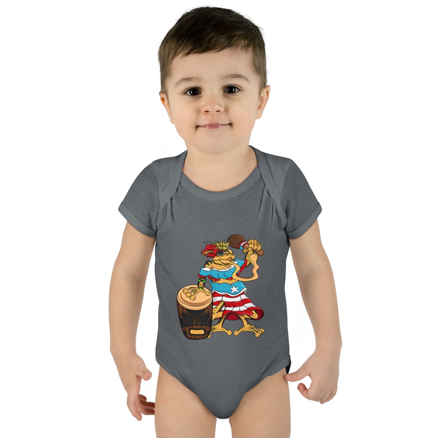 Infant Bodysuit - Puerto Rican Isabela Coqui