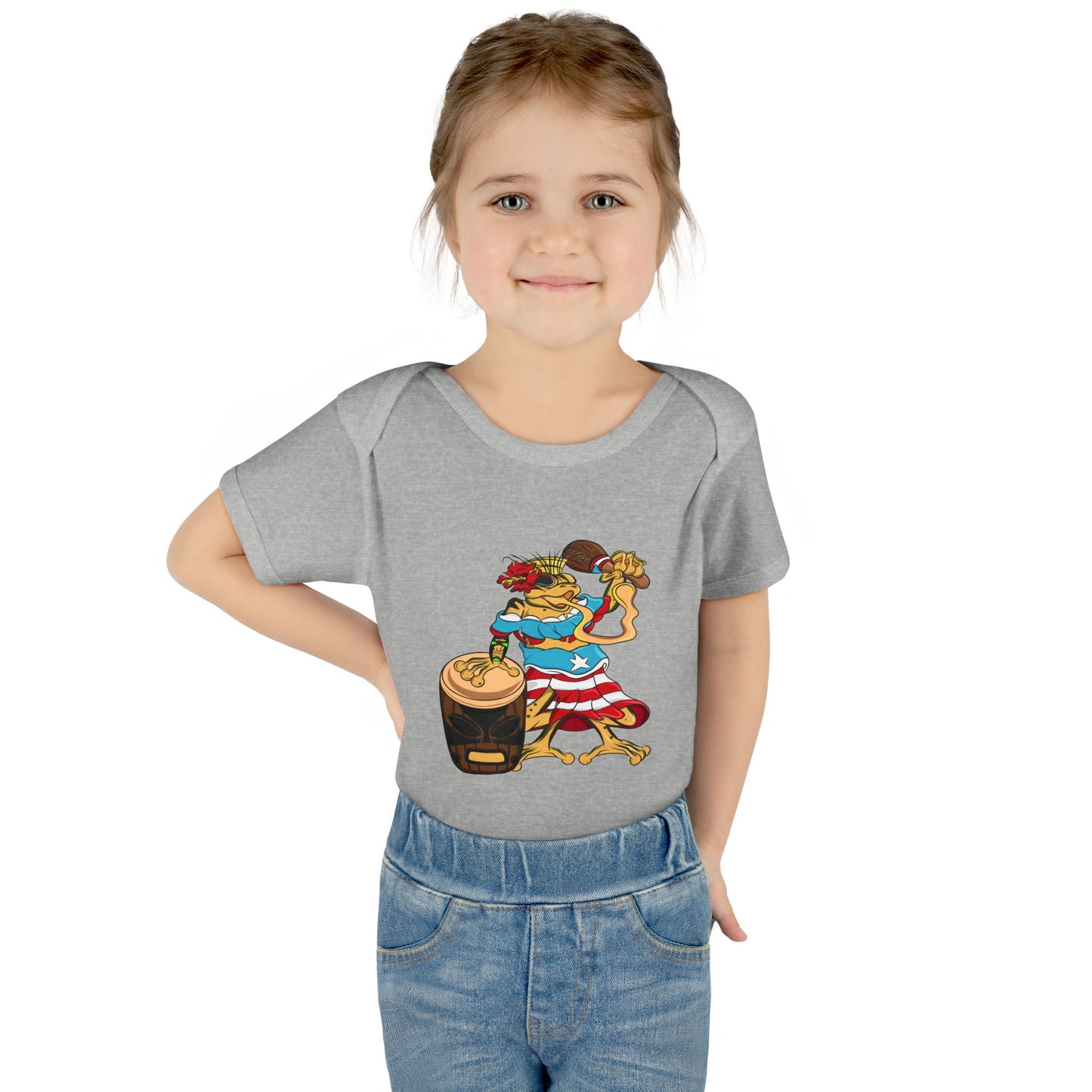 Infant Bodysuit - Puerto Rican Isabela Coqui