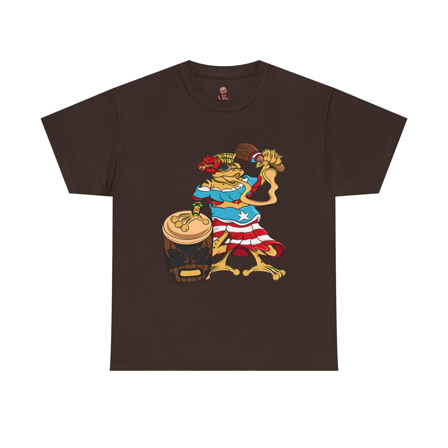 Unisex Heavy Cotton Tee - Puerto Rican Isabela Coqui