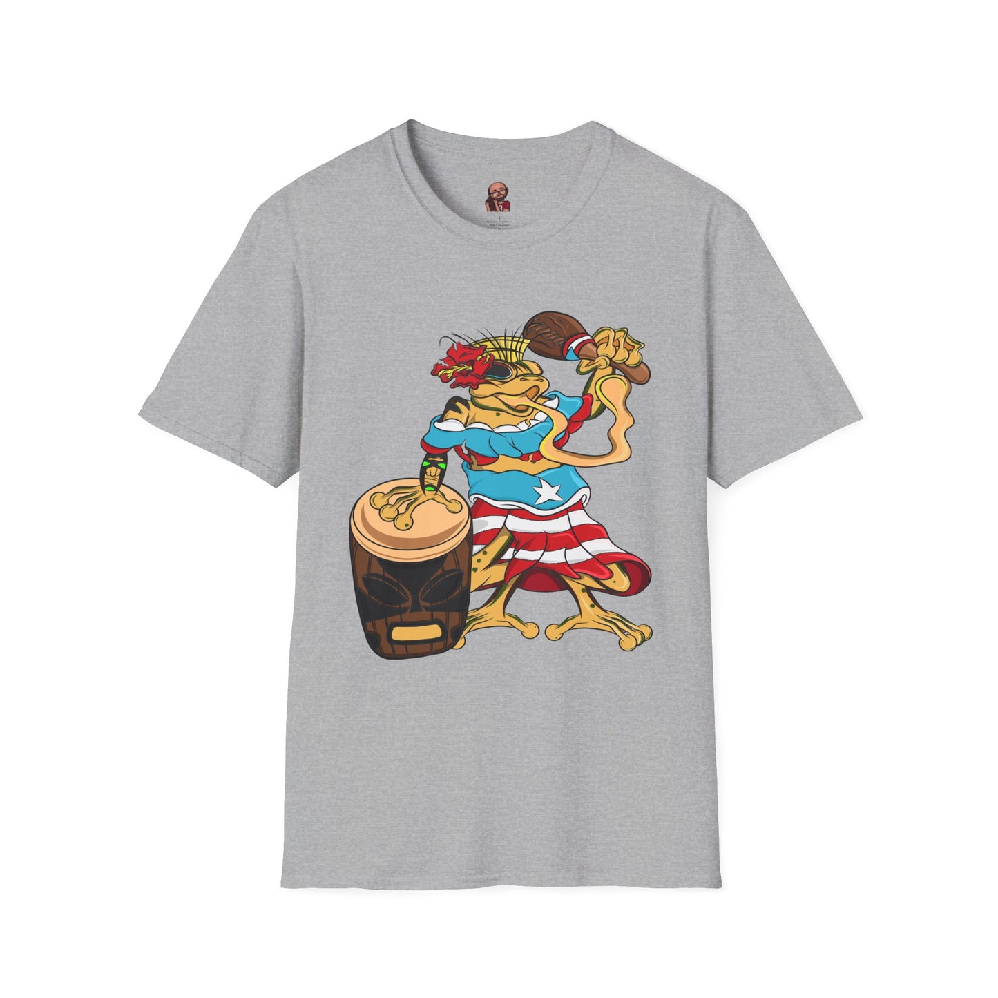 Unisex Graphic Tee Shirt - Puerto Rican Isabela Coqui