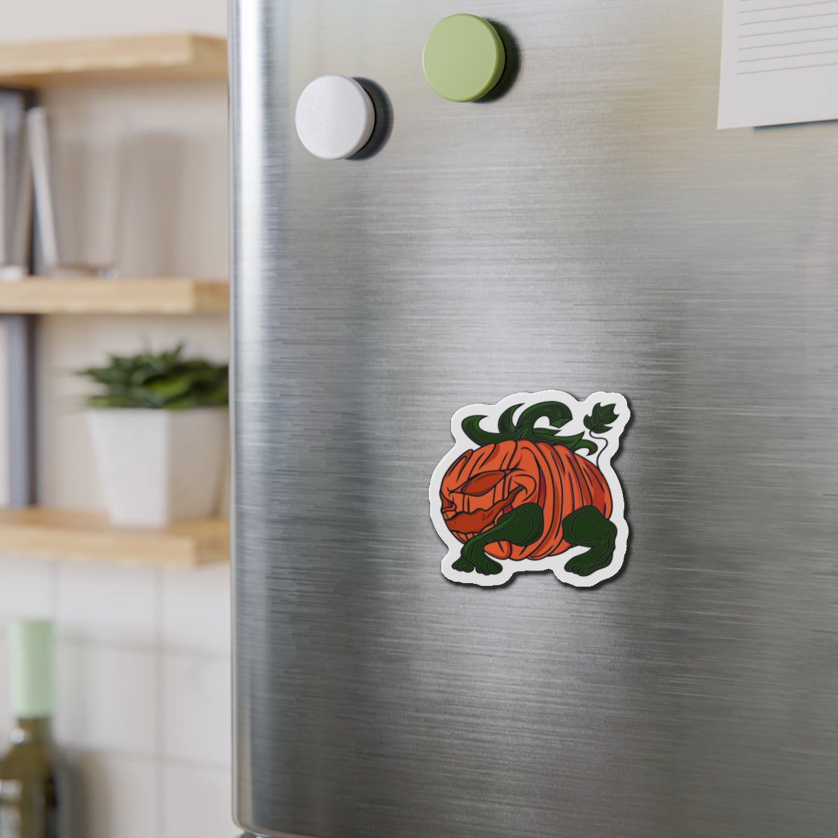 Die-Cut Magnets - Halloween Pumpkin Hog