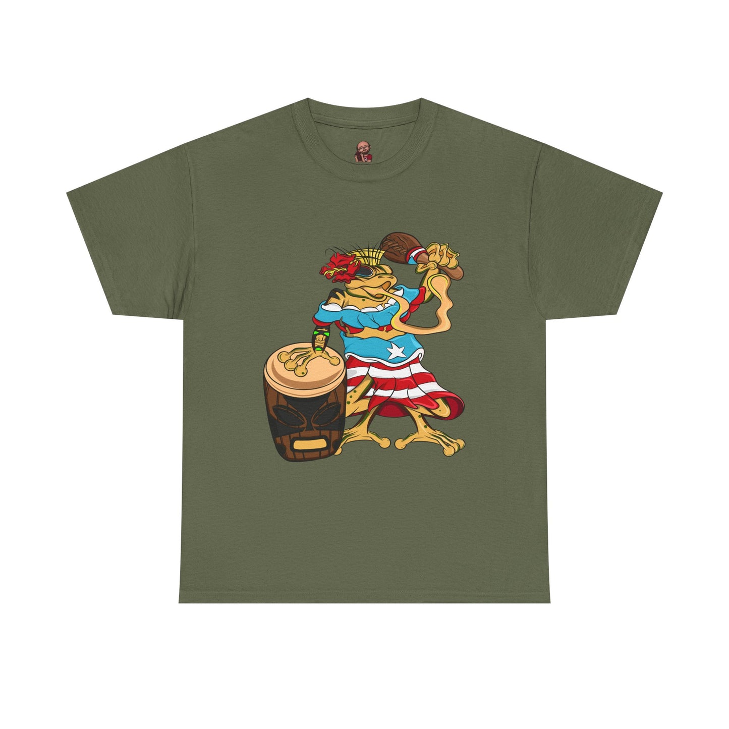 Unisex Heavy Cotton Tee - Puerto Rican Isabela Coqui