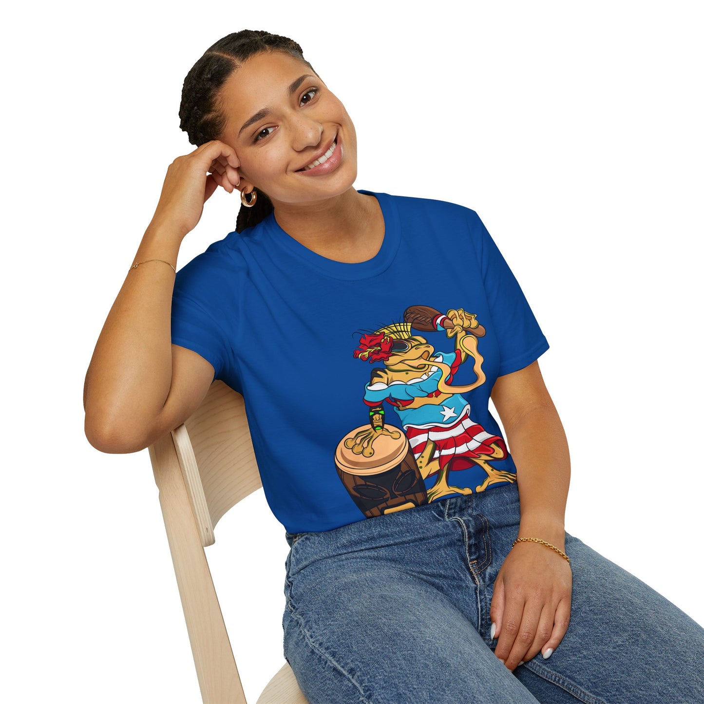 Unisex Graphic Tee Shirt - Puerto Rican Isabela Coqui