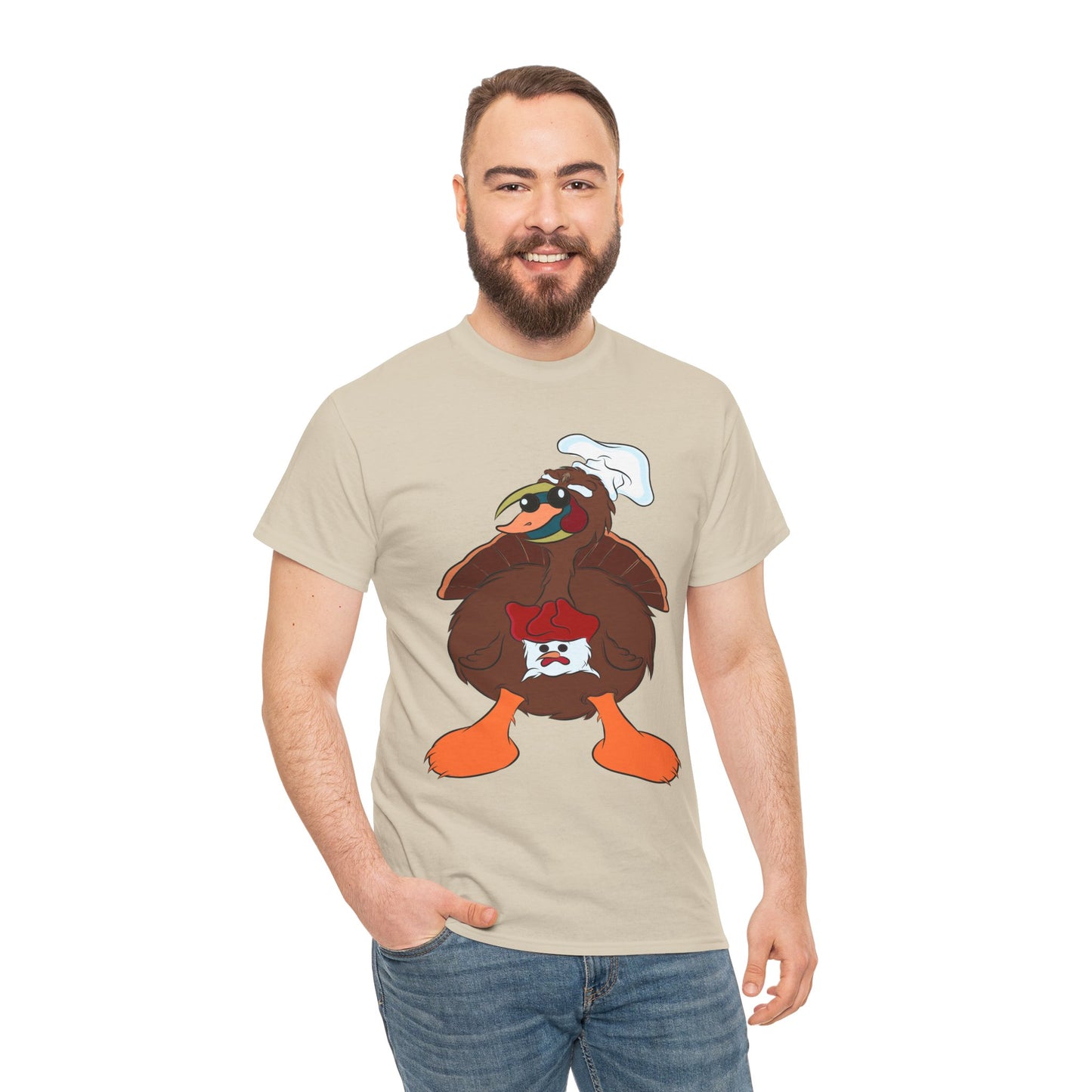 Unisex Heavy Cotton Tee Shirt - Ted The TurDucKen