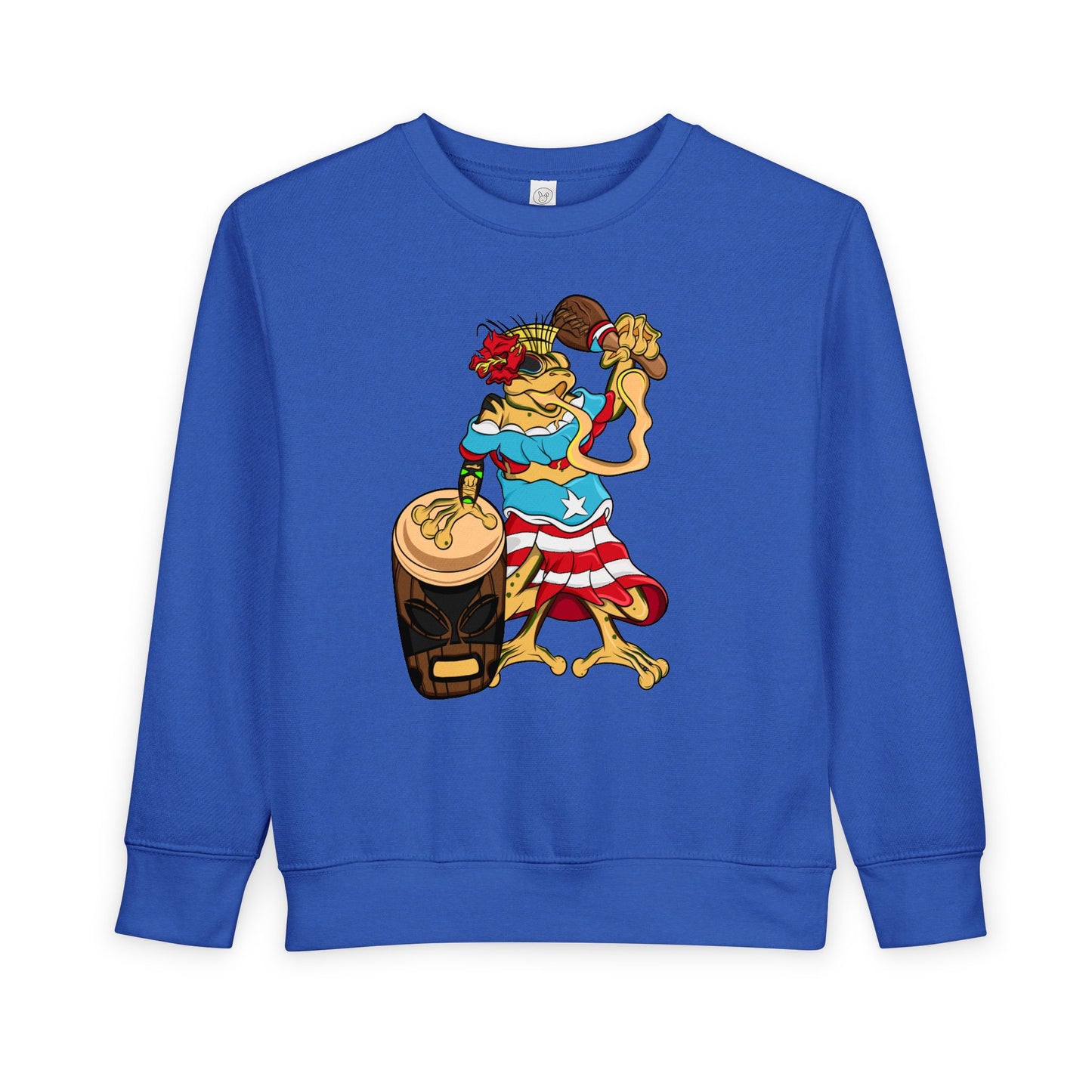 Toddler Sweatshirt - Puerto Rican Isabela Coqui Design