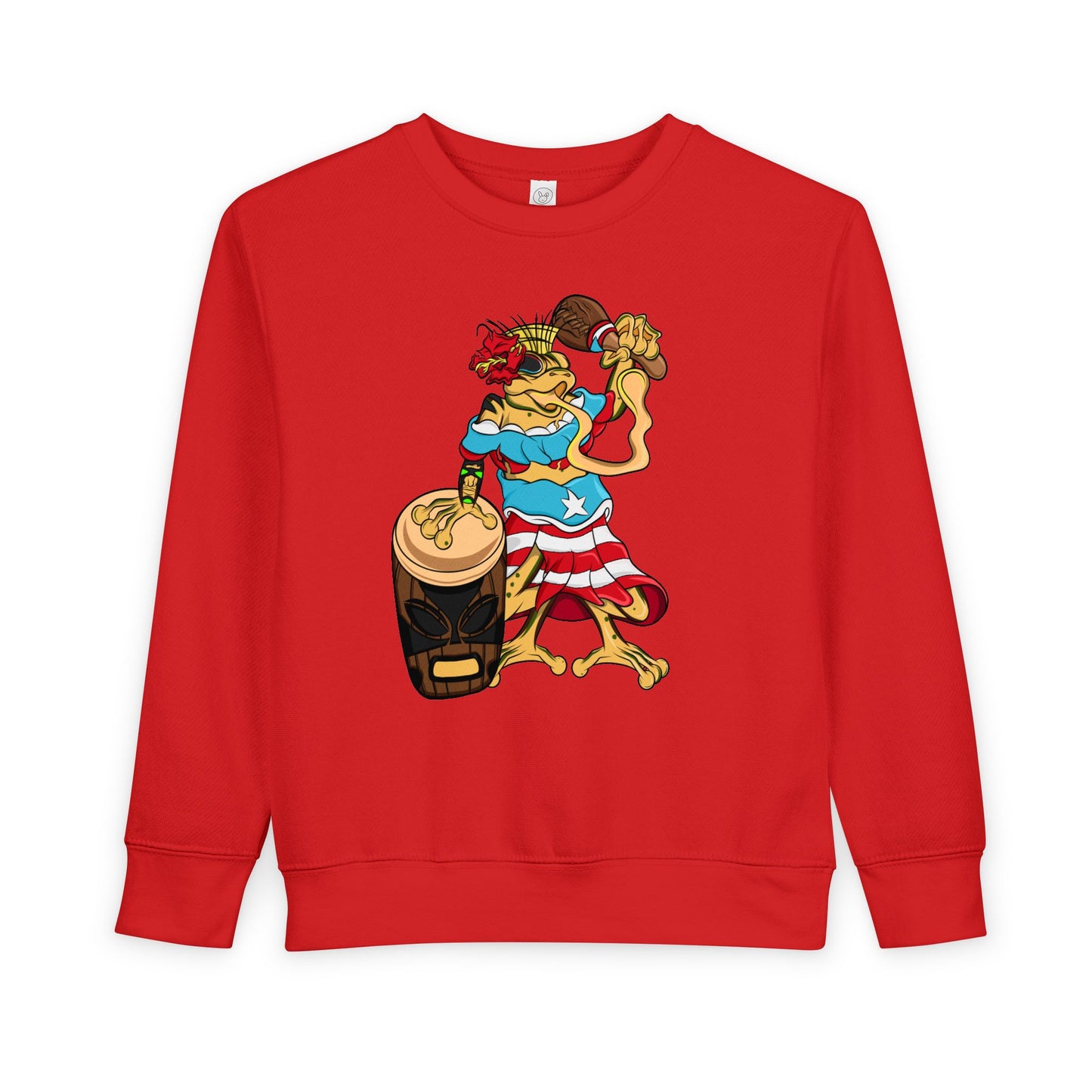 Toddler Sweatshirt - Puerto Rican Isabela Coqui Design