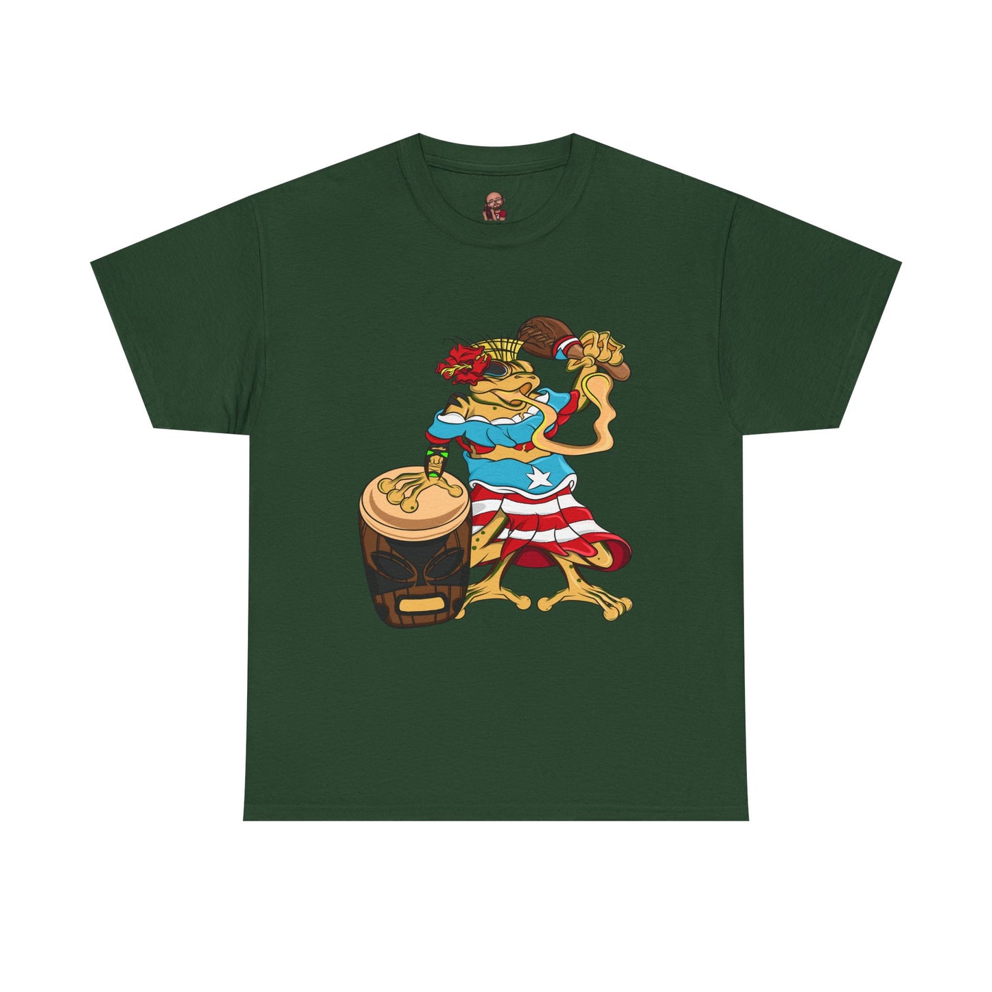 Unisex Heavy Cotton Tee - Puerto Rican Isabela Coqui