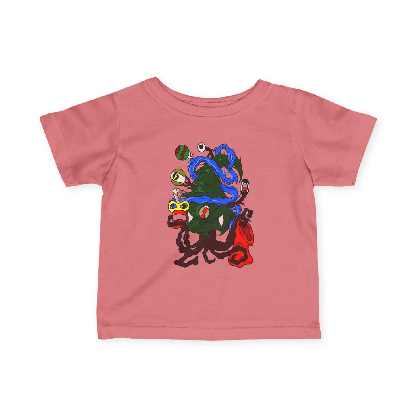 Infant Jersey Tee - Christmas Tree Boss