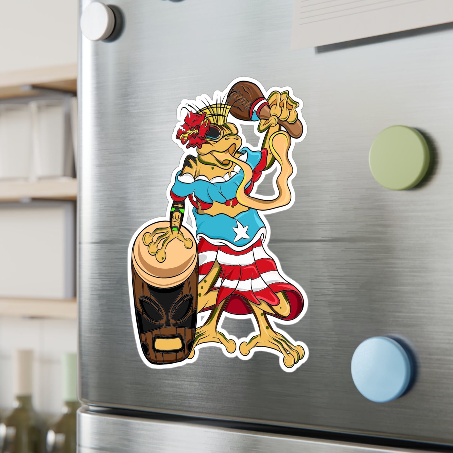 Vinyl Decal- Puerto Rican Isabela Coqui