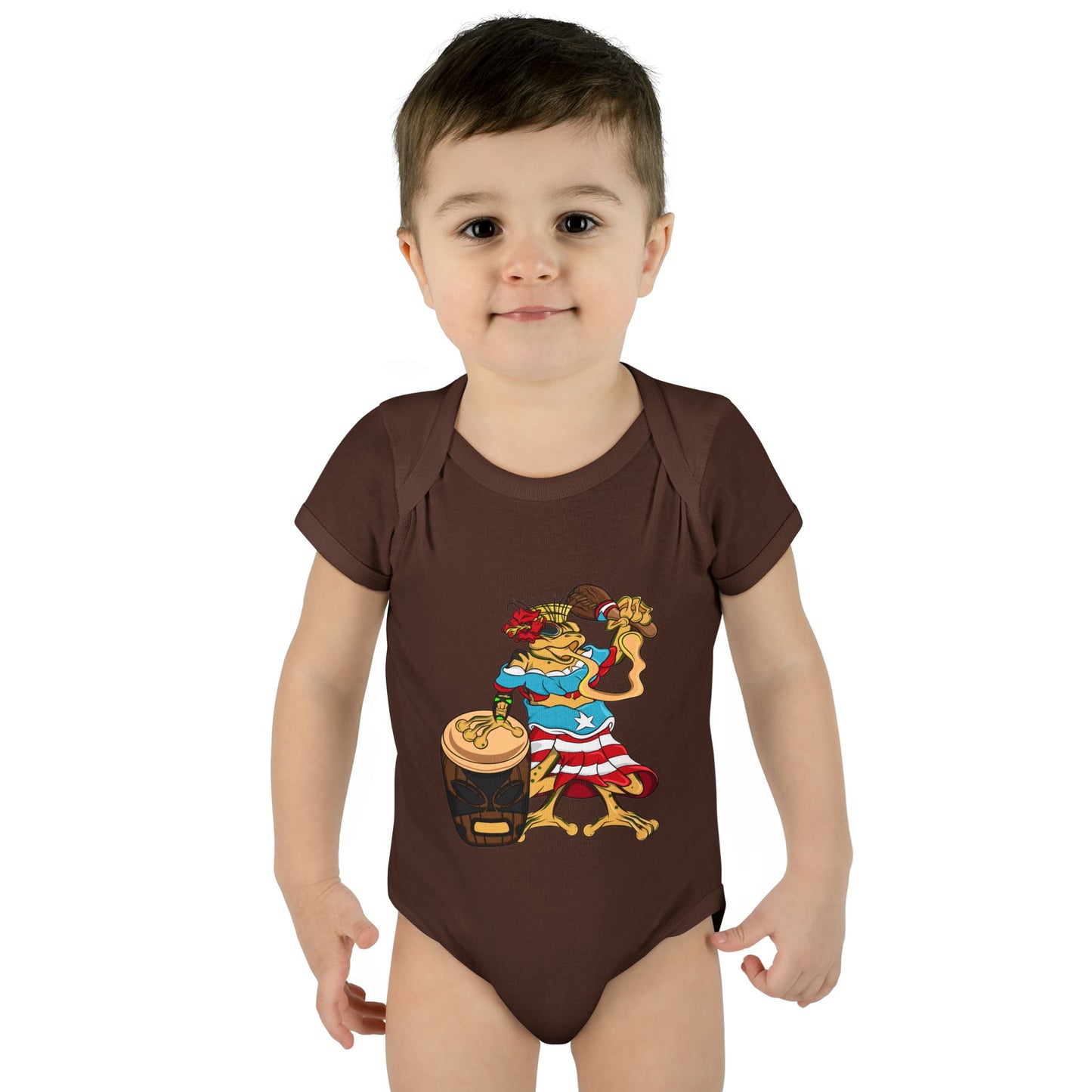 Infant Bodysuit - Puerto Rican Isabela Coqui