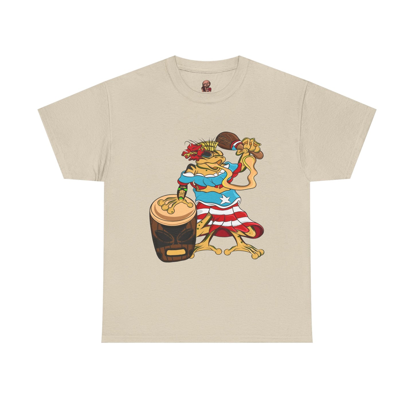 Unisex Heavy Cotton Tee - Puerto Rican Isabela Coqui
