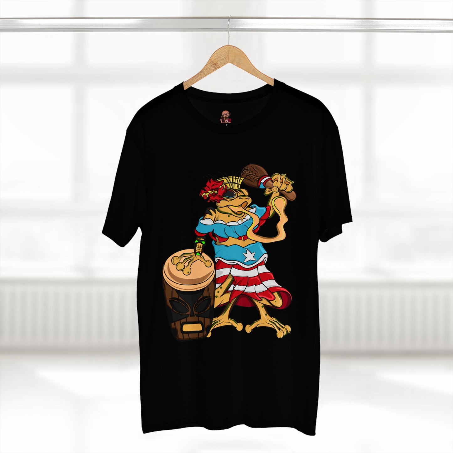 Mens Staple Tee Shirt - Puerto Rican Isabela Coqui