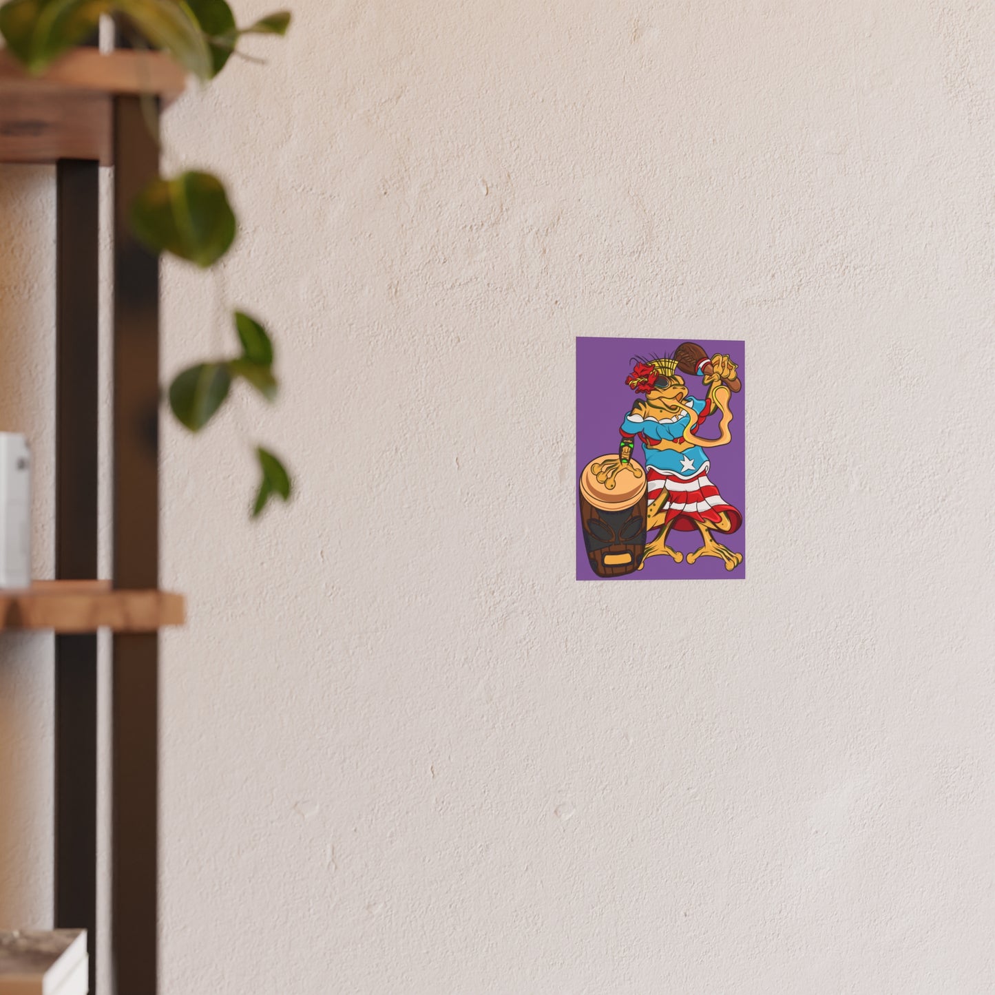 Satin or Matte Poster - Puerto Rican Isabela Coqui