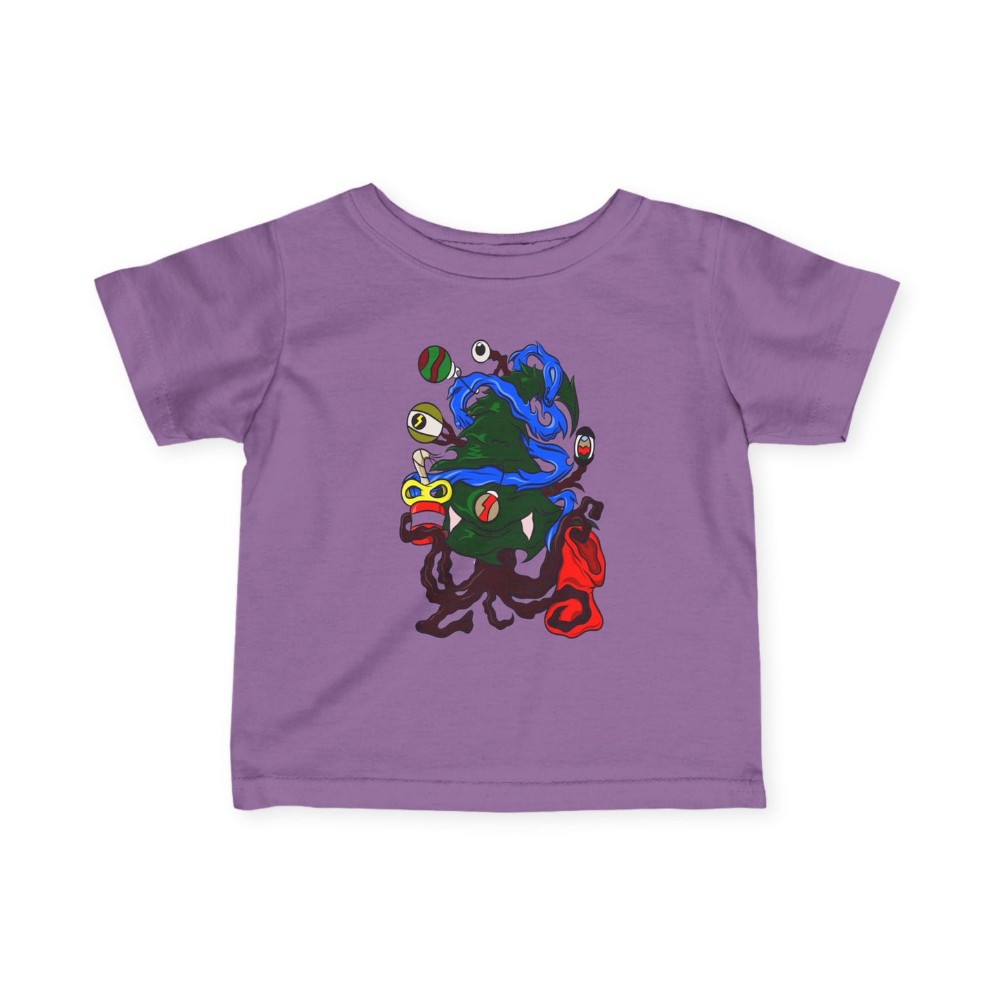 Infant Jersey Tee - Christmas Tree Boss