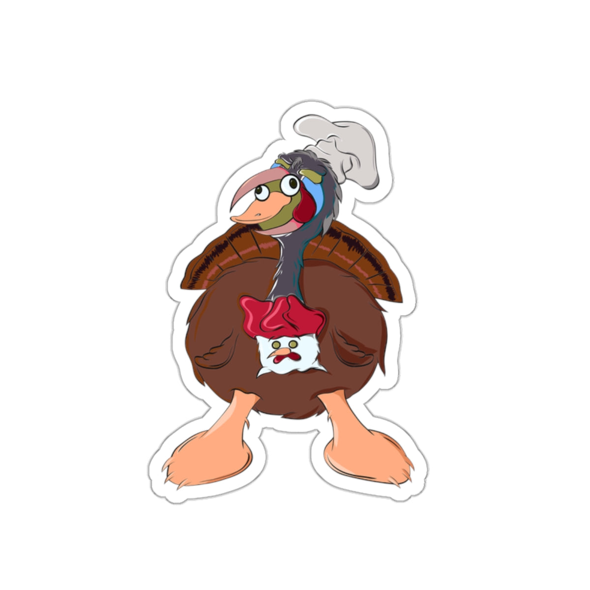 TurDucken Monster Die-Cut Stickers